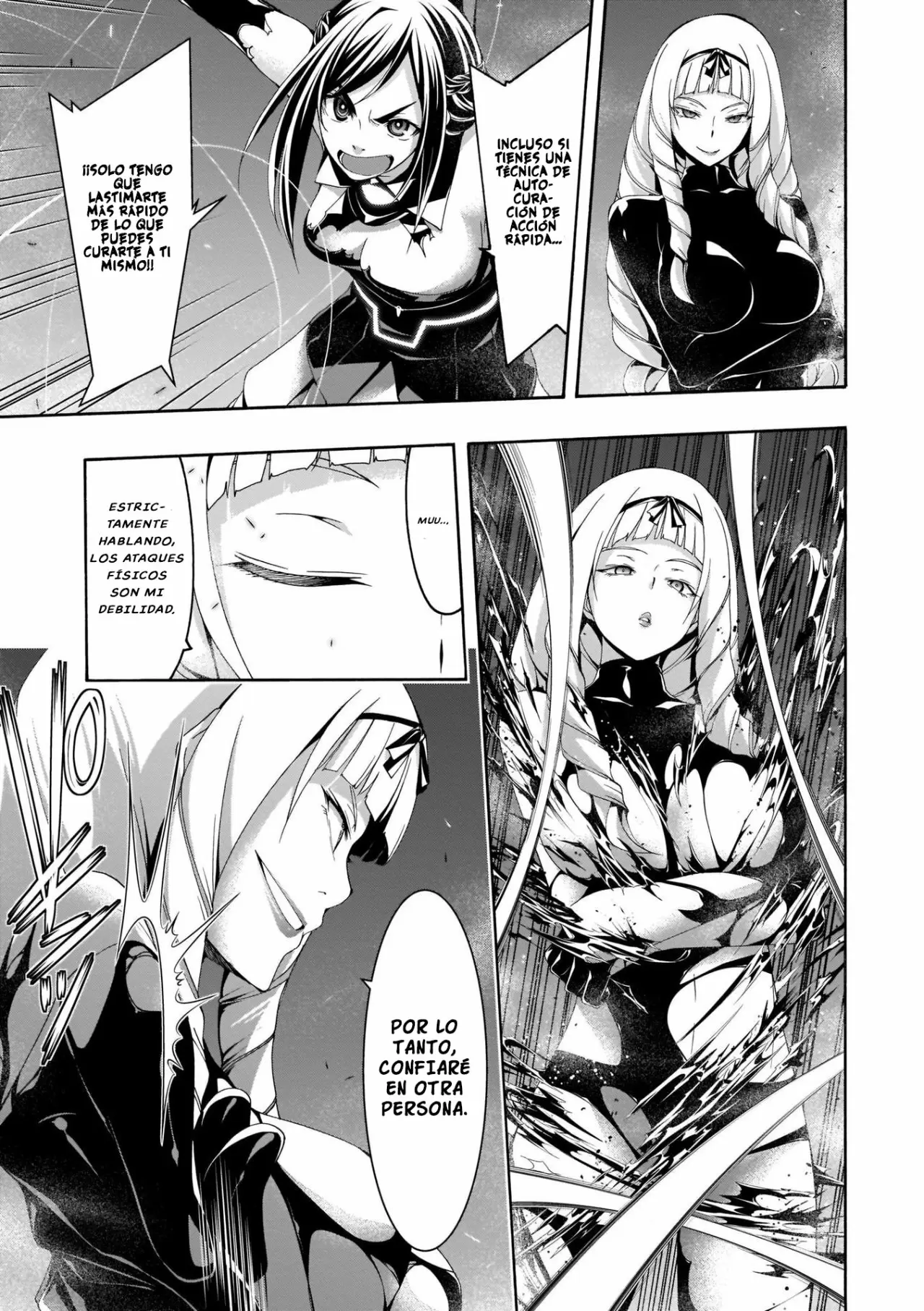 Trinity Seven capítulo 110, página 10