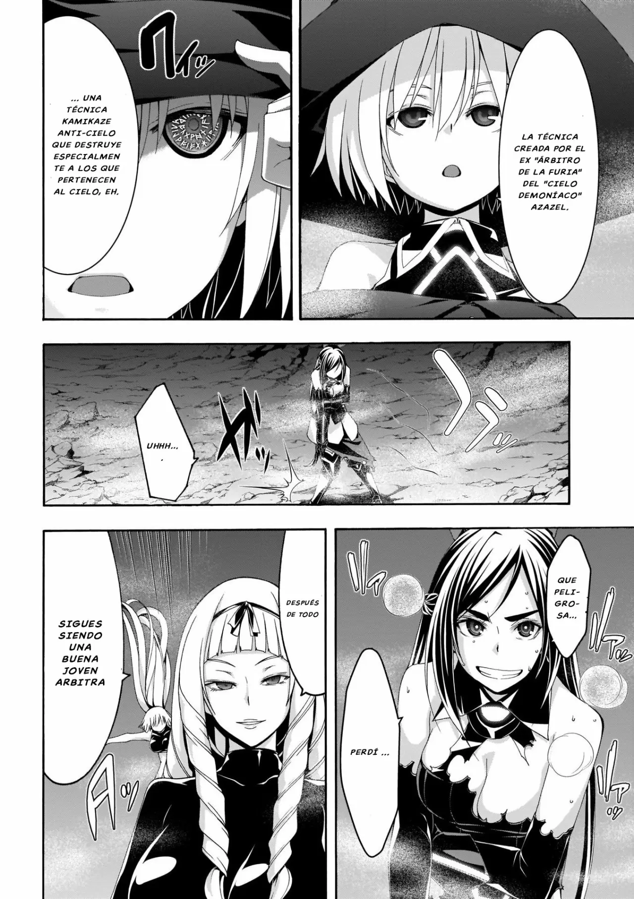 Trinity Seven capítulo 110, página 16