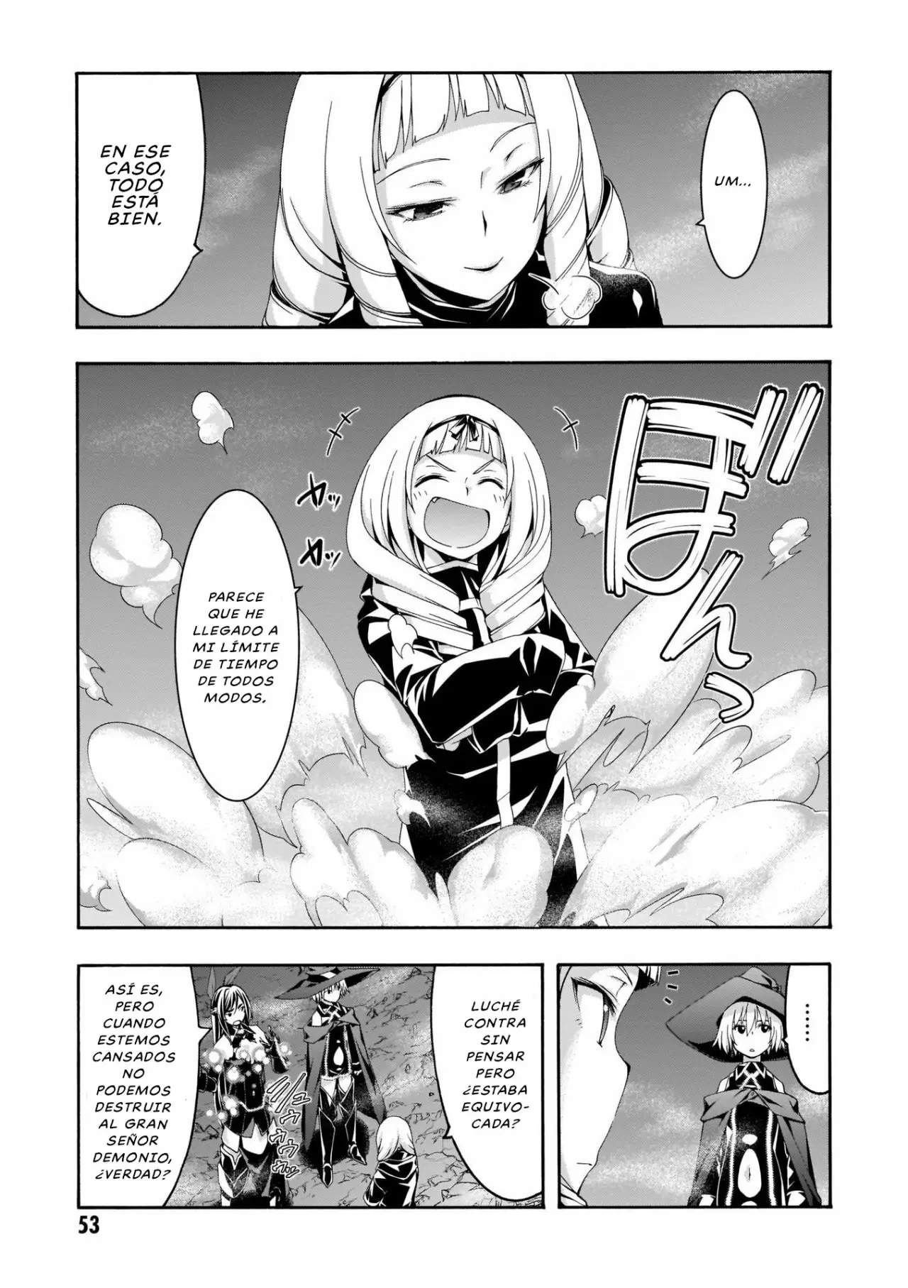Trinity Seven capítulo 110, página 17