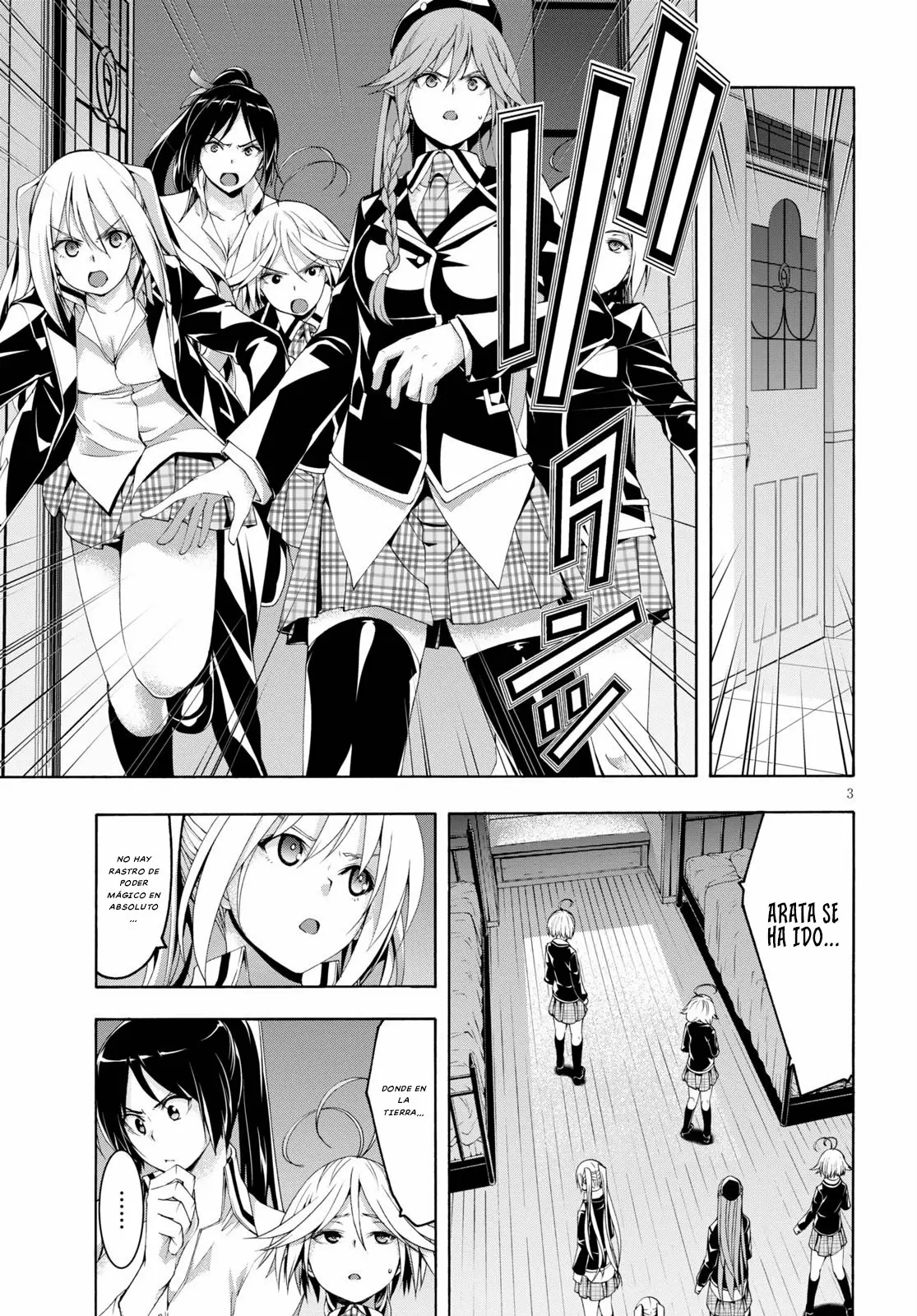Trinity Seven capítulo 111, página 4