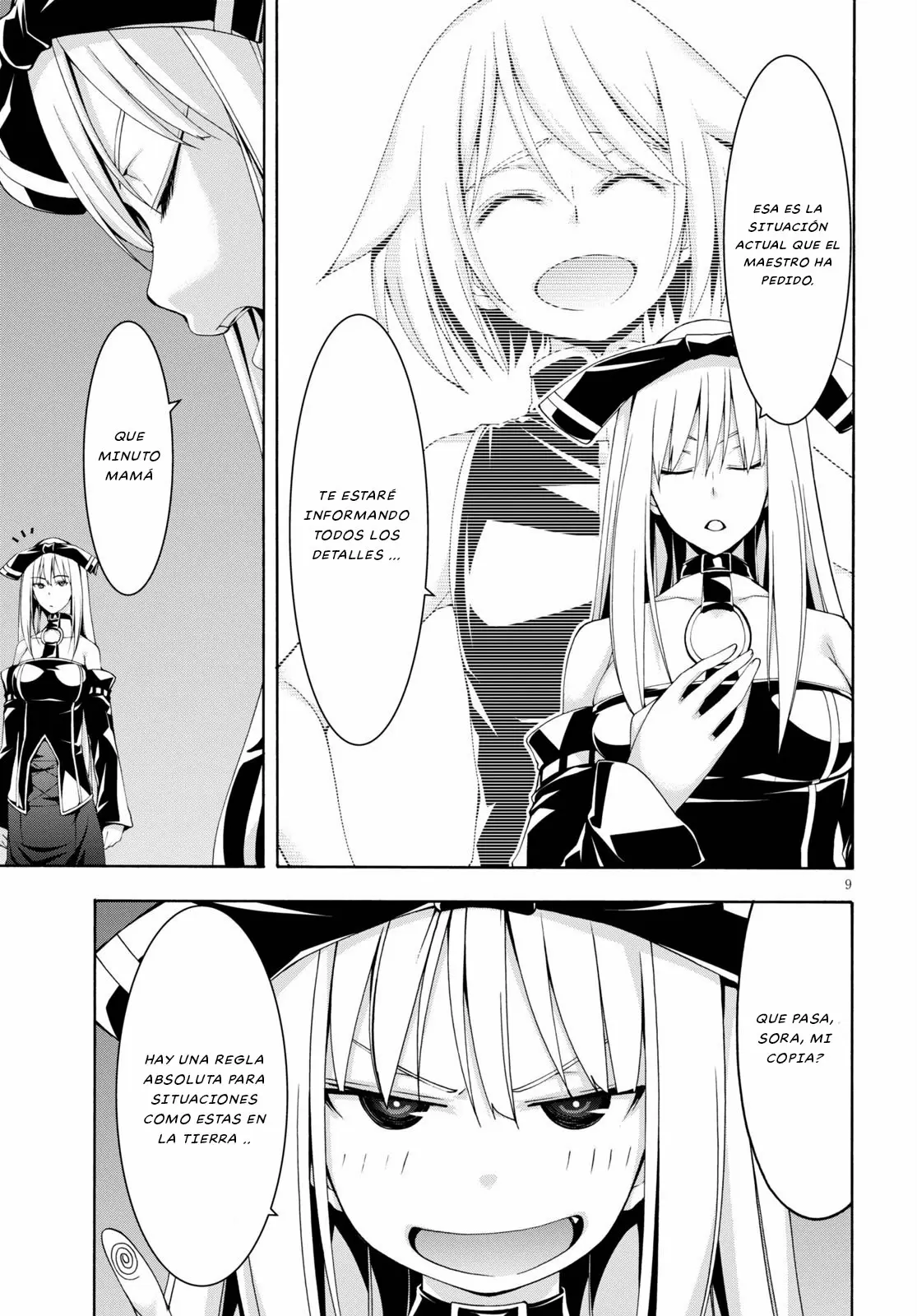 Trinity Seven capítulo 111, página 10