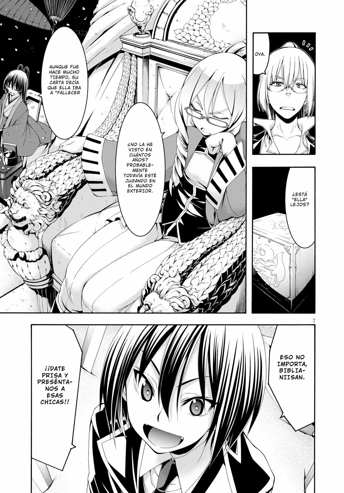 Trinity Seven capítulo 112, página 10