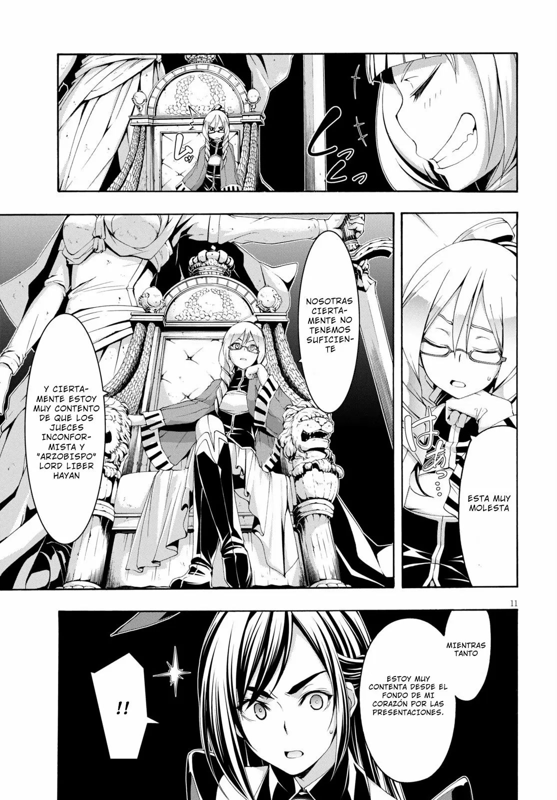 Trinity Seven capítulo 112, página 14