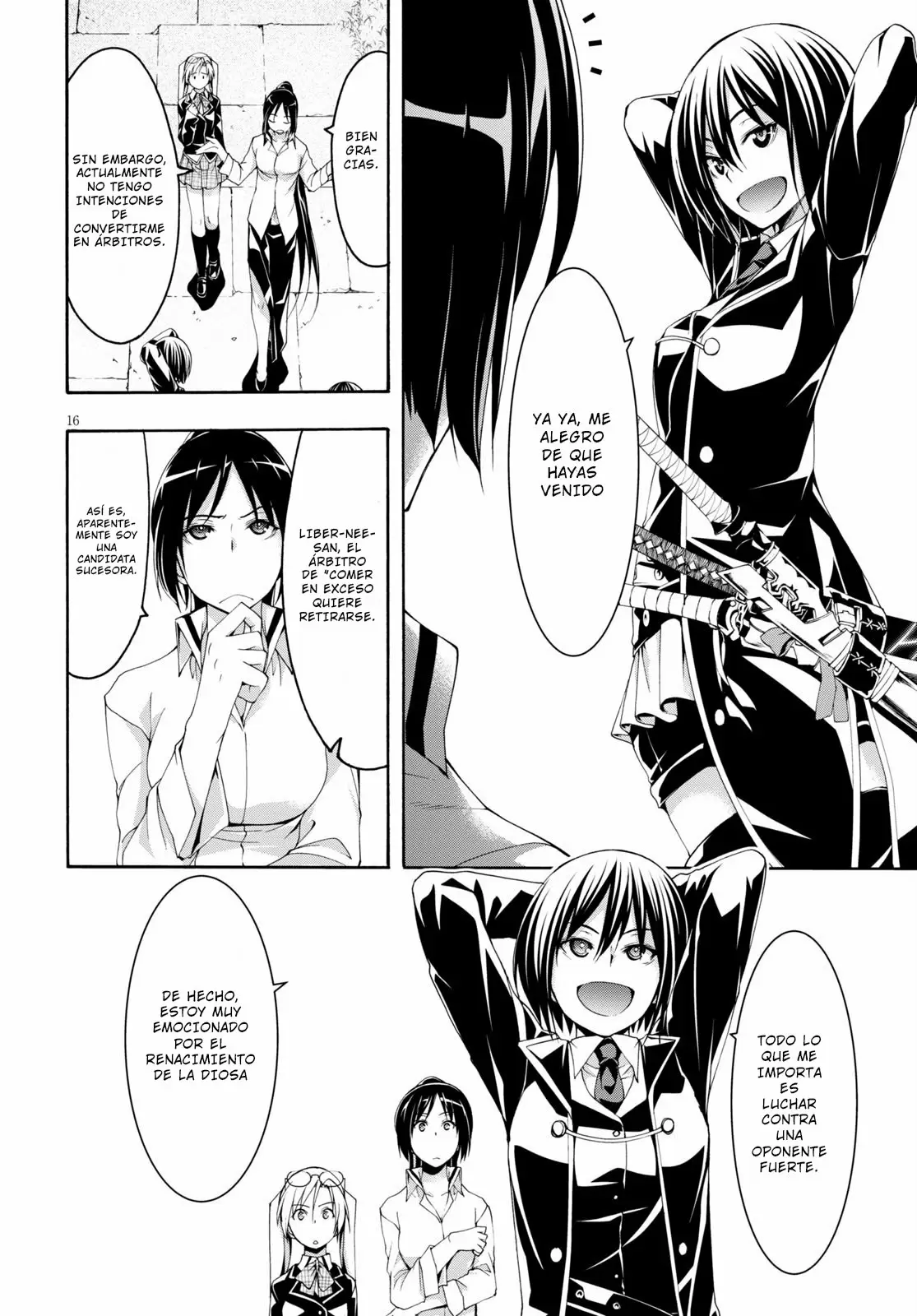 Trinity Seven capítulo 112, página 19