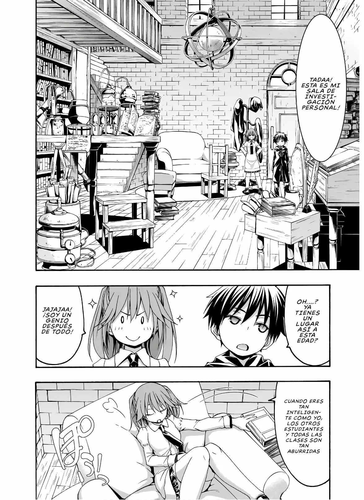 Trinity Seven capítulo 113, página 7