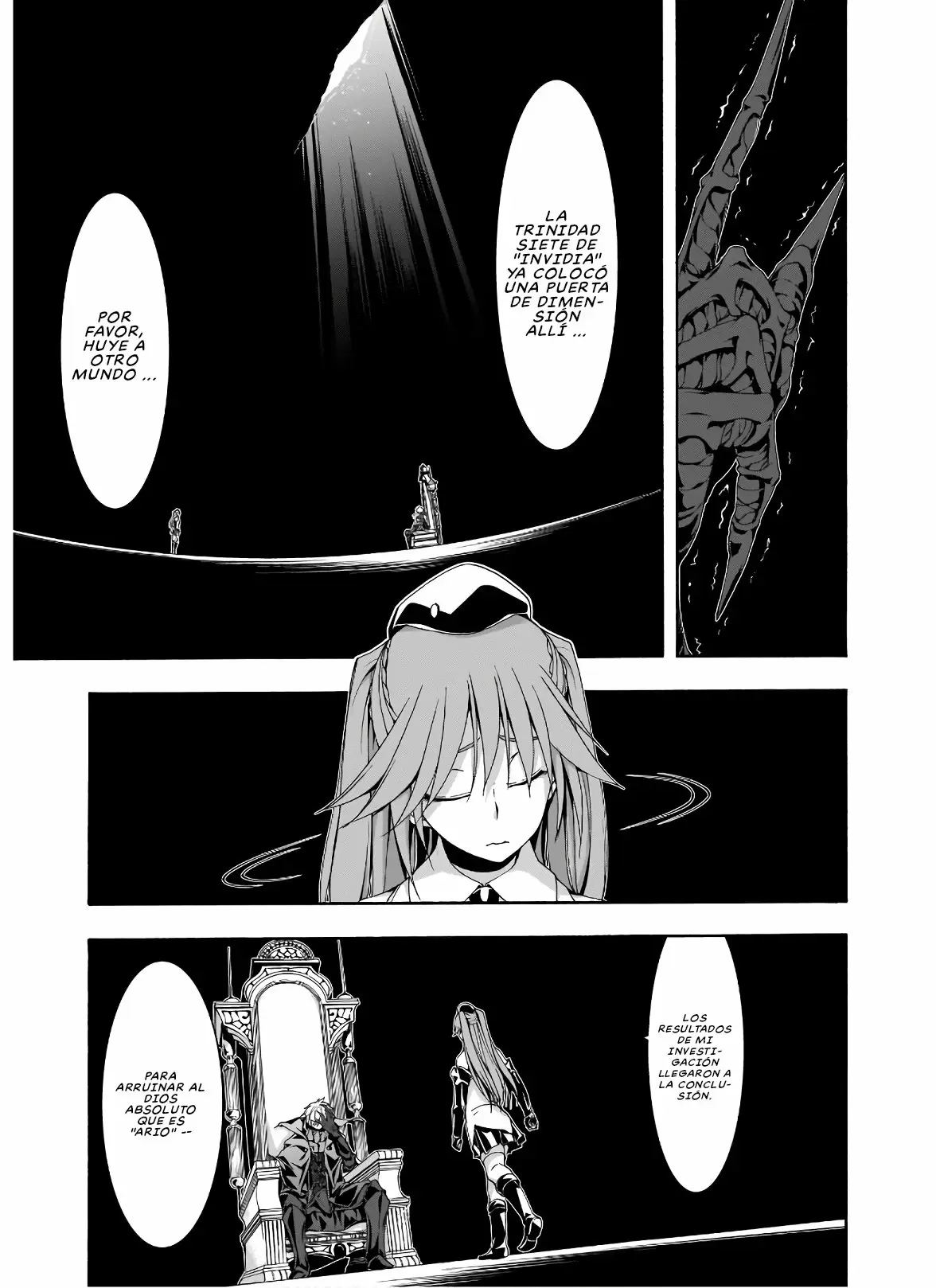 Trinity Seven capítulo 113, página 22