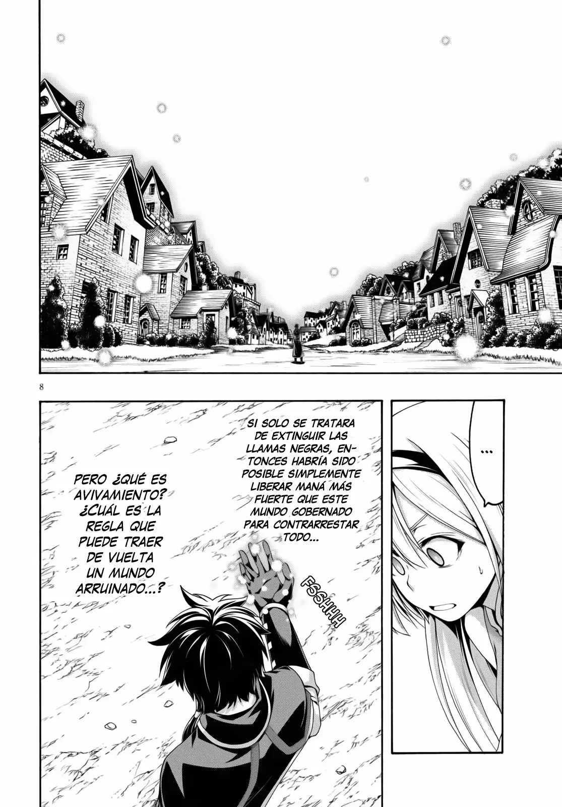 Trinity Seven capítulo 114, página 8