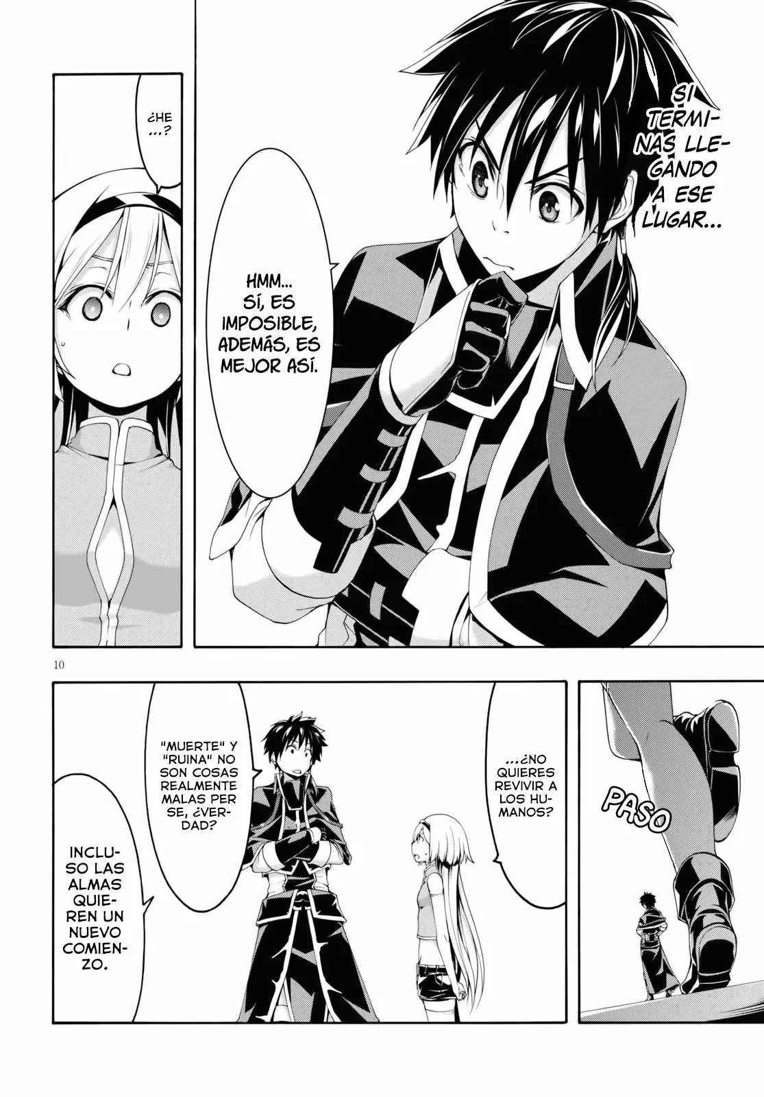 Trinity Seven capítulo 114, página 10