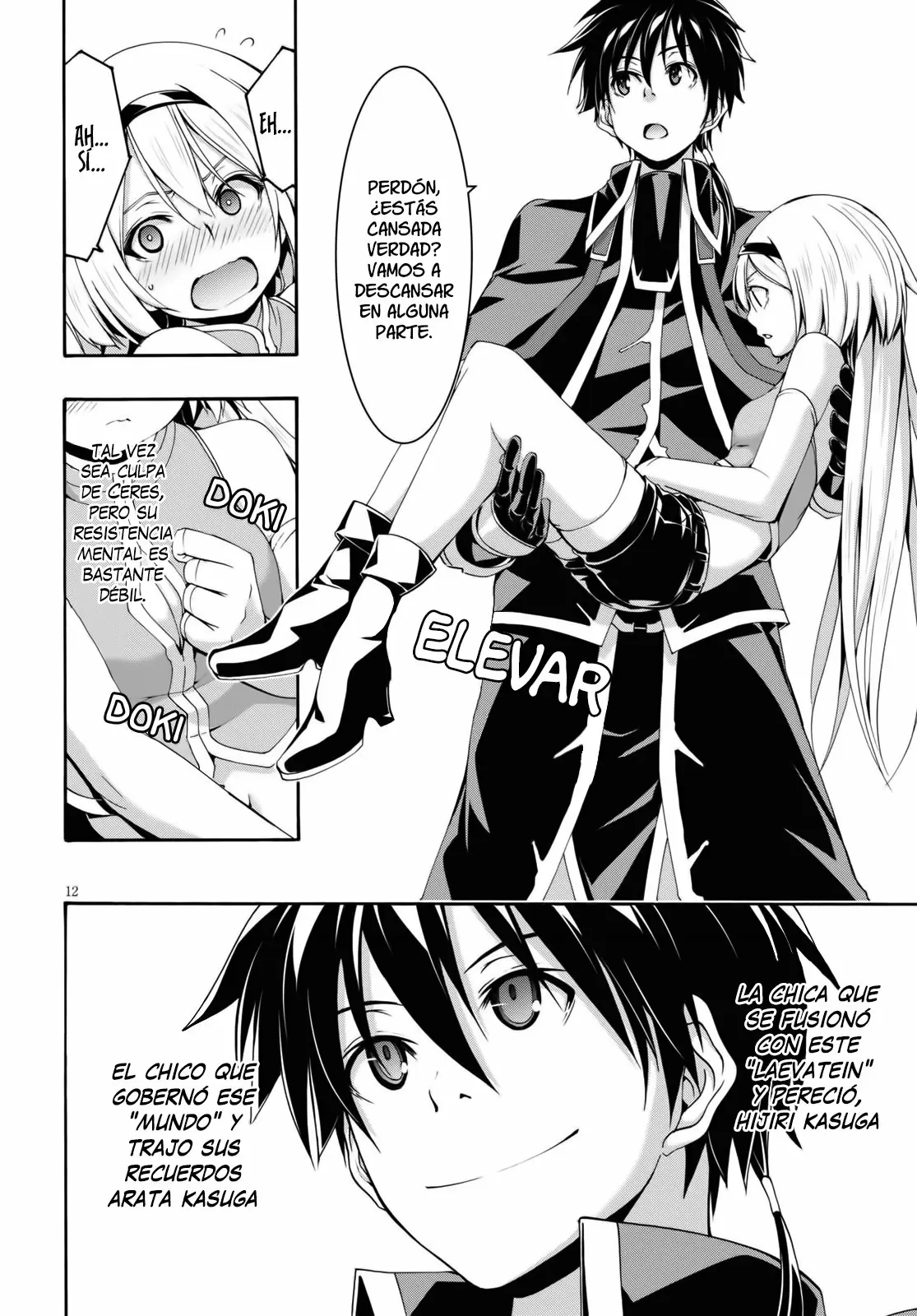 Trinity Seven capítulo 114, página 12