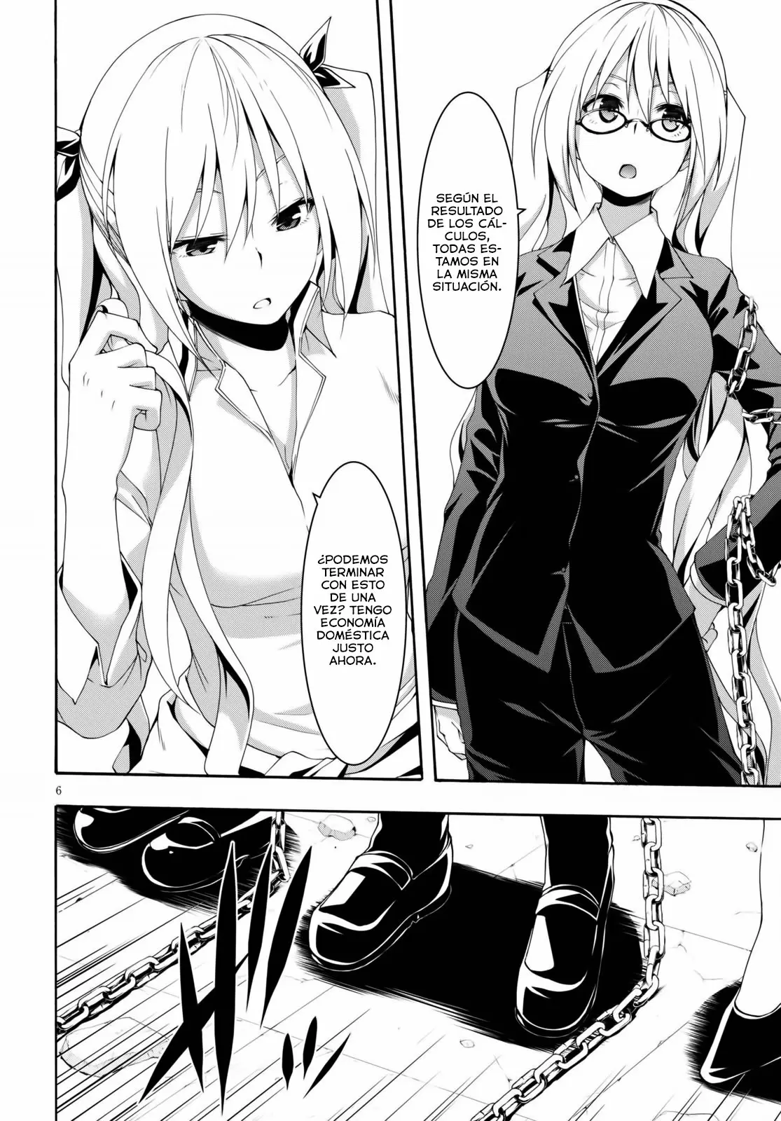 Trinity Seven capítulo 115, página 8