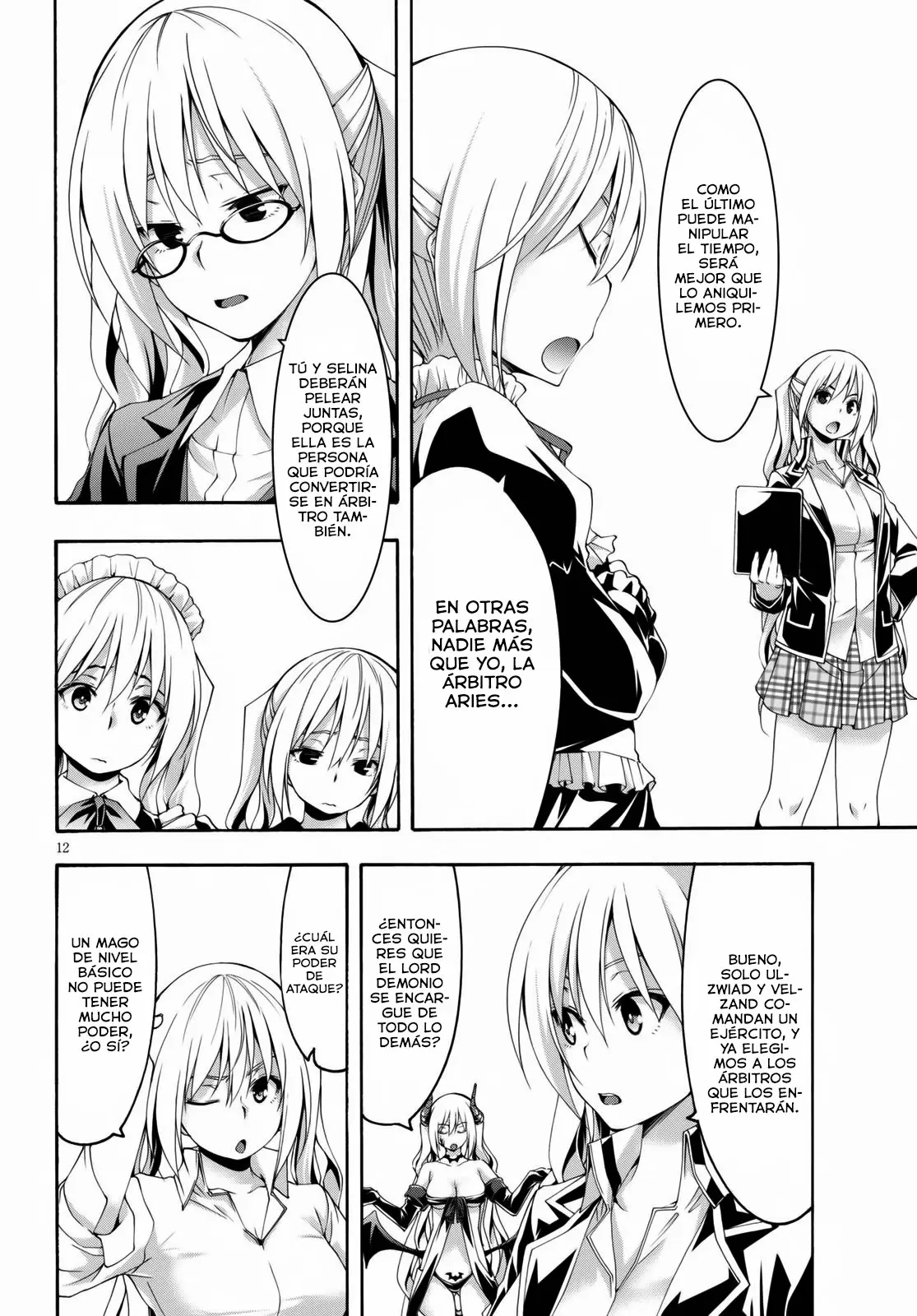 Trinity Seven capítulo 115, página 13
