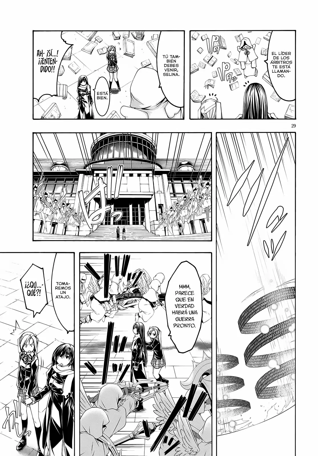 Trinity Seven capítulo 115, página 28