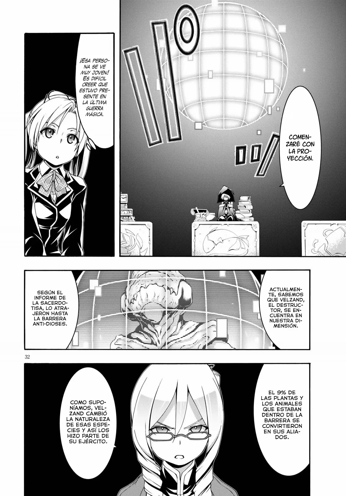 Trinity Seven capítulo 115, página 31