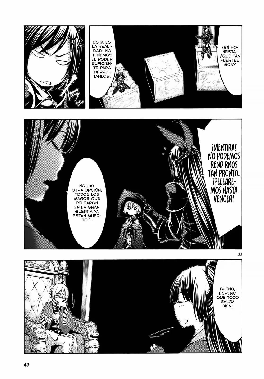 Trinity Seven capítulo 115, página 32