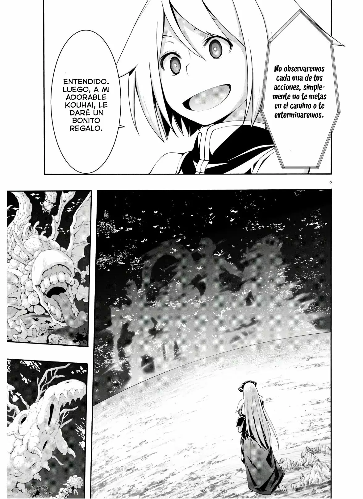 Trinity Seven capítulo 116, página 6