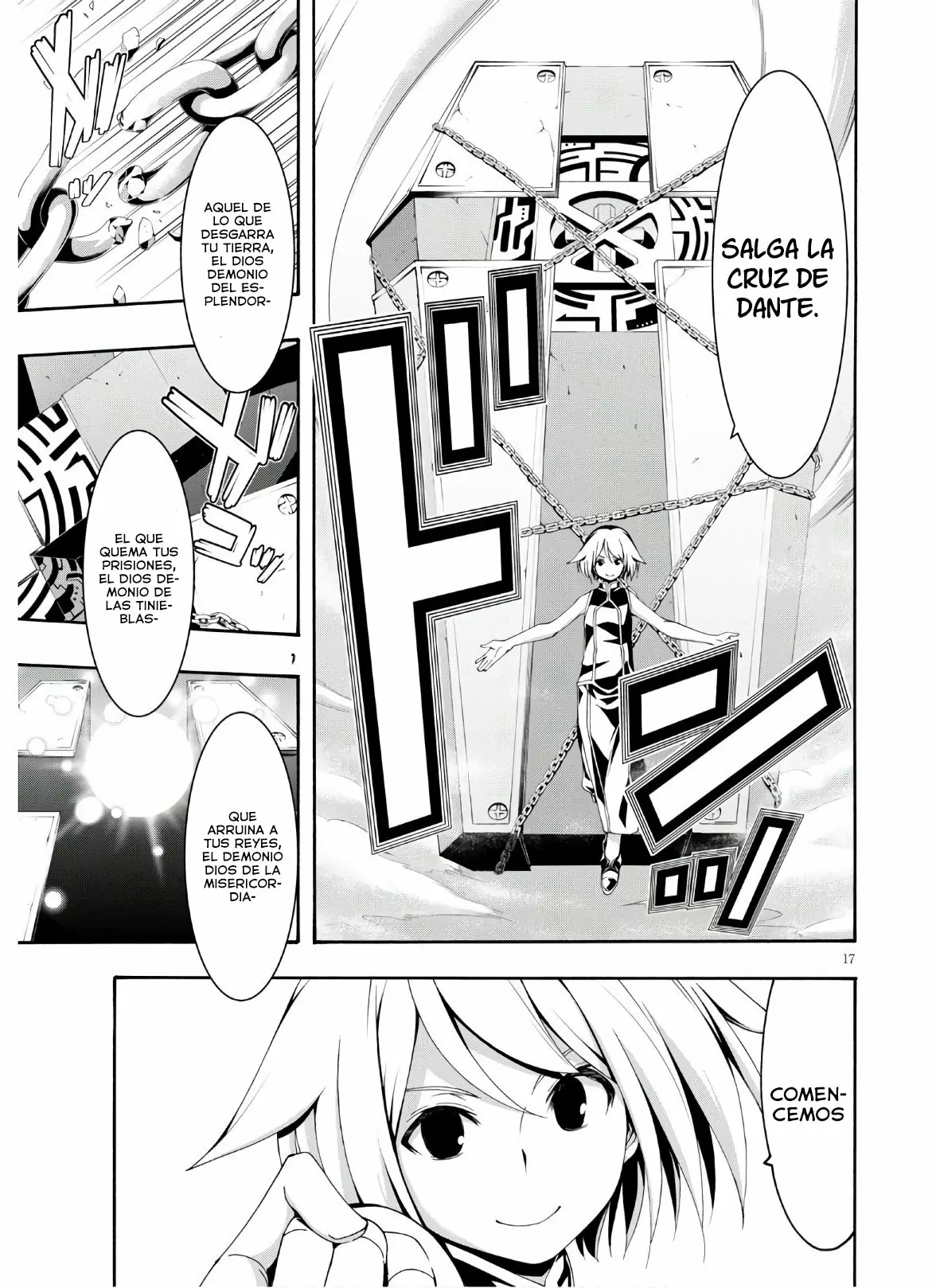 Trinity Seven capítulo 116, página 17