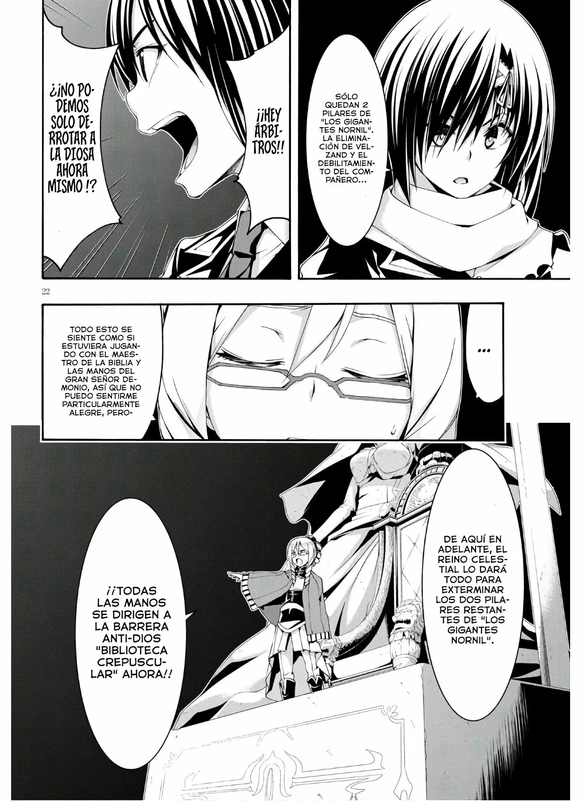 Trinity Seven capítulo 116, página 22