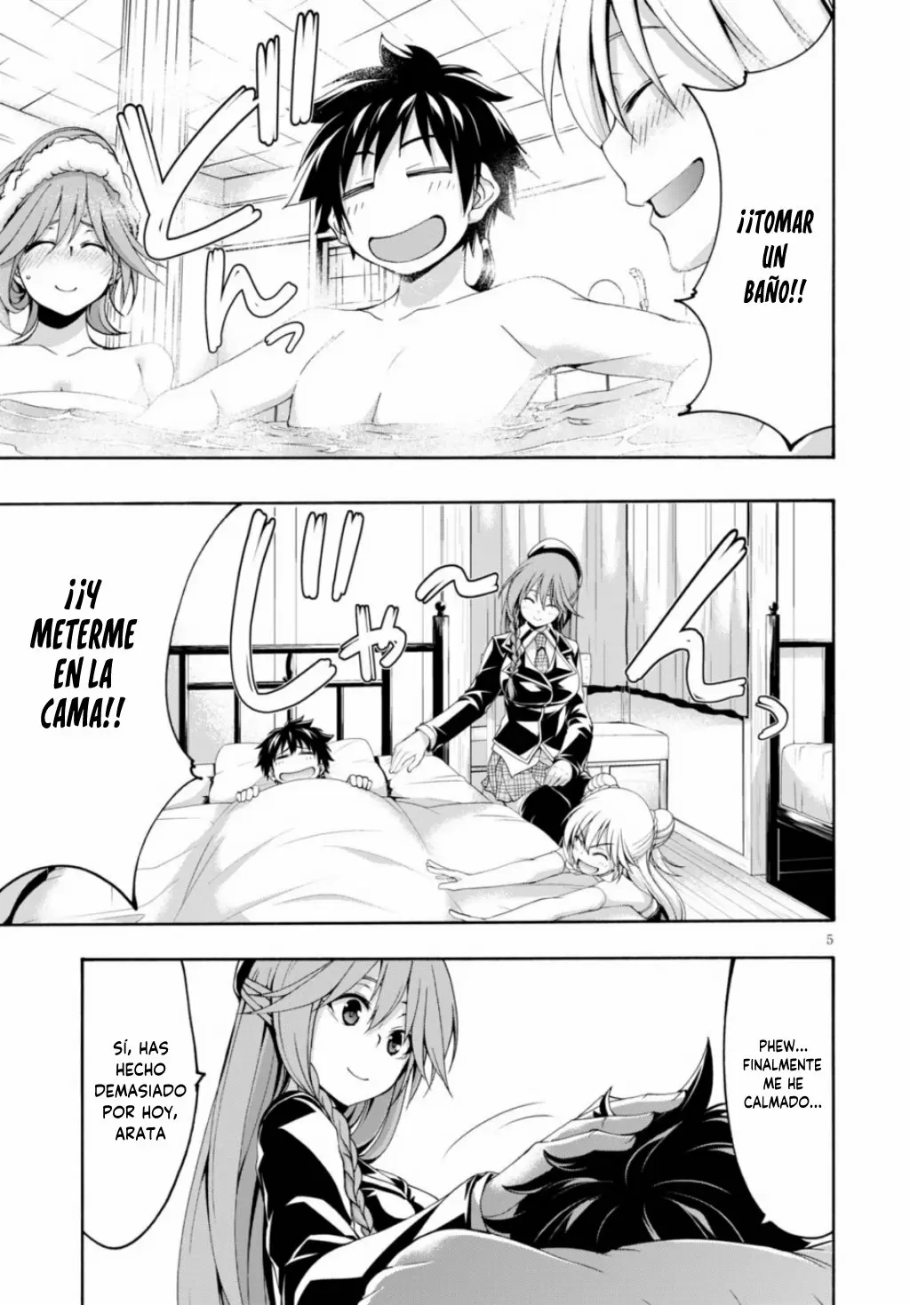 Trinity Seven capítulo 117, página 5