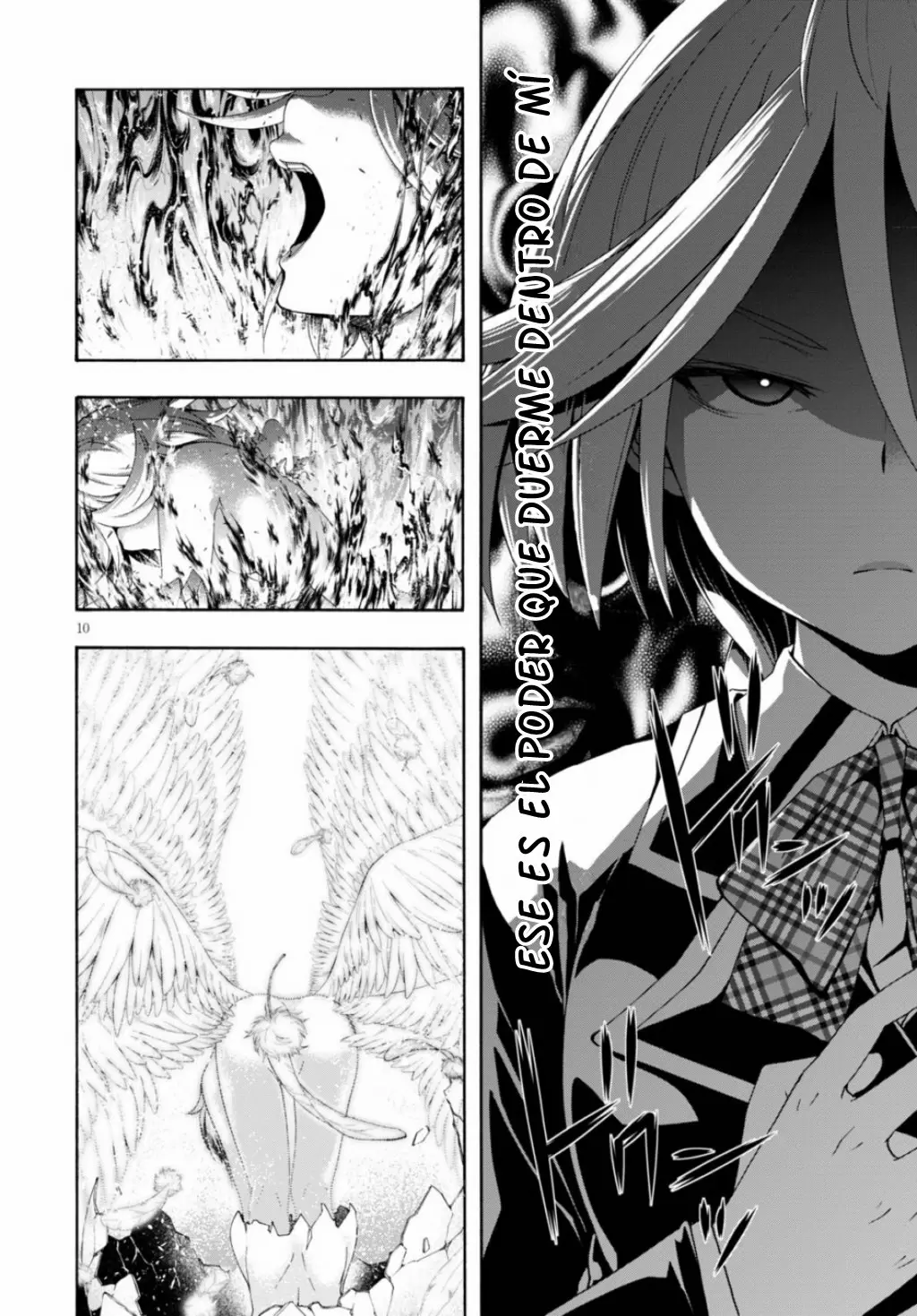 Trinity Seven capítulo 117, página 10