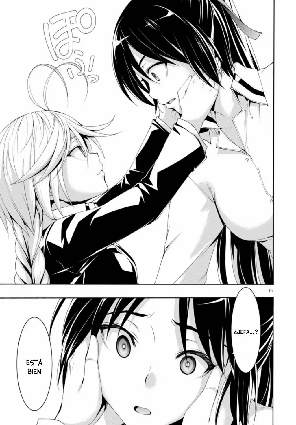 Trinity Seven capítulo 117, página 15