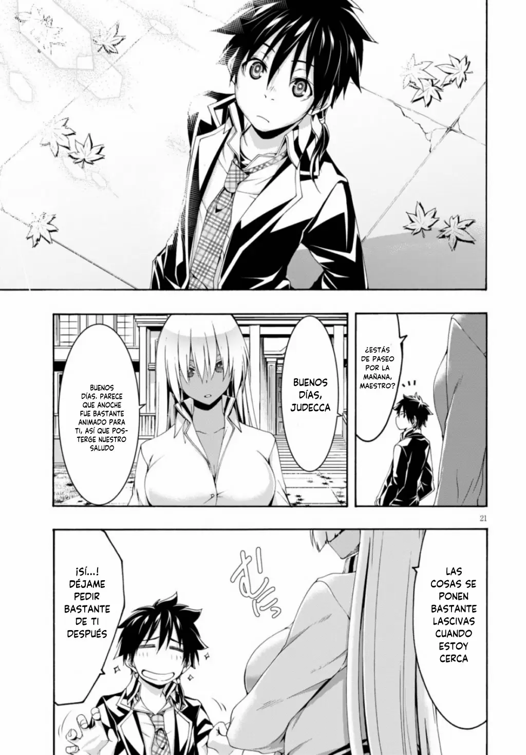 Trinity Seven capítulo 117, página 21