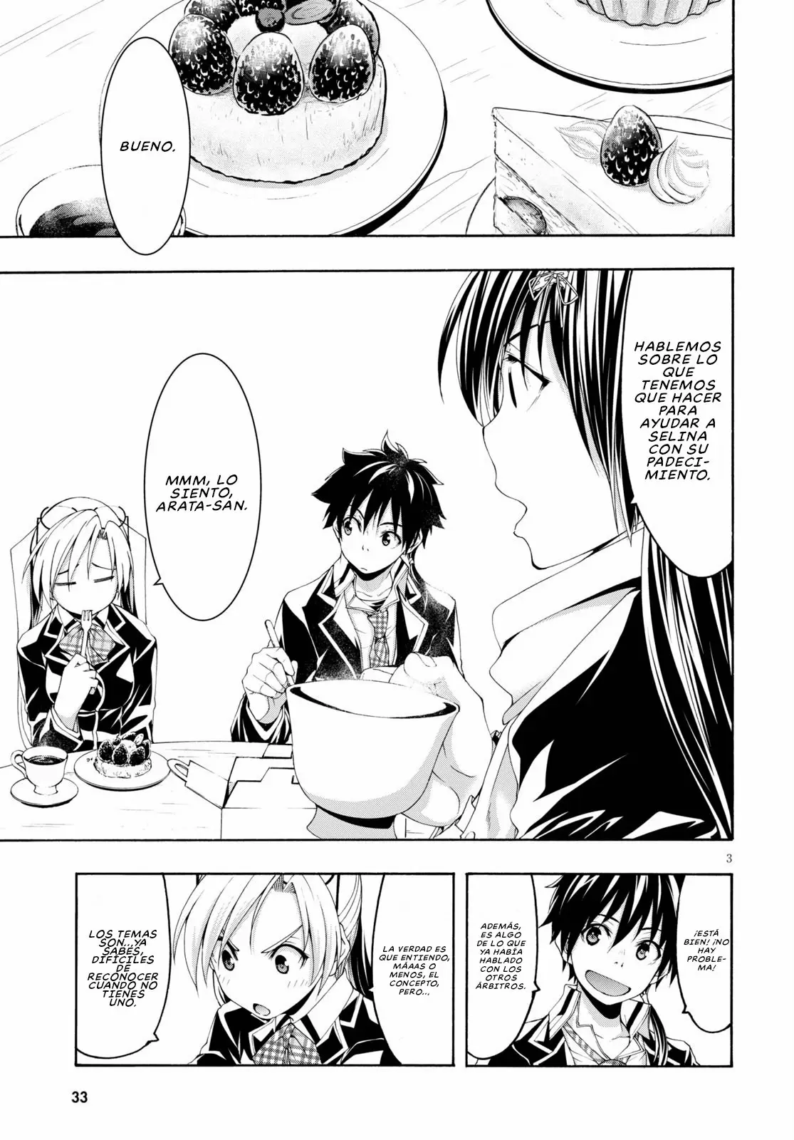 Trinity Seven capítulo 118, página 4
