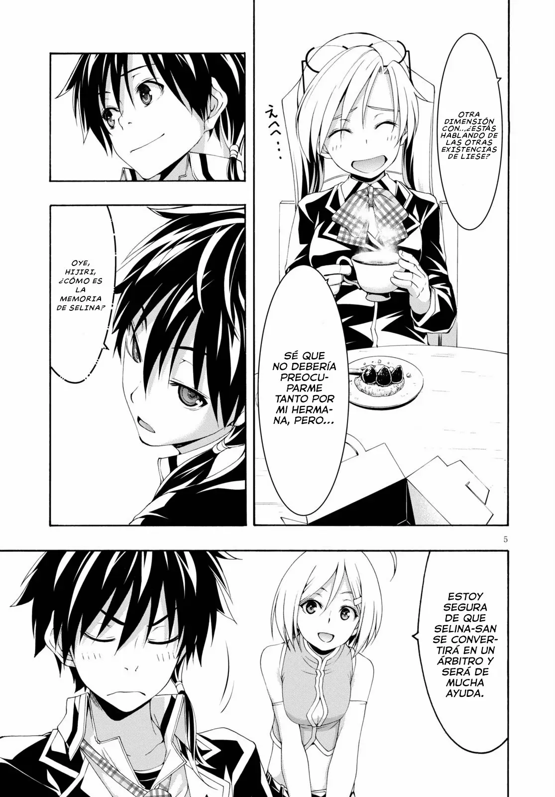 Trinity Seven capítulo 118, página 6