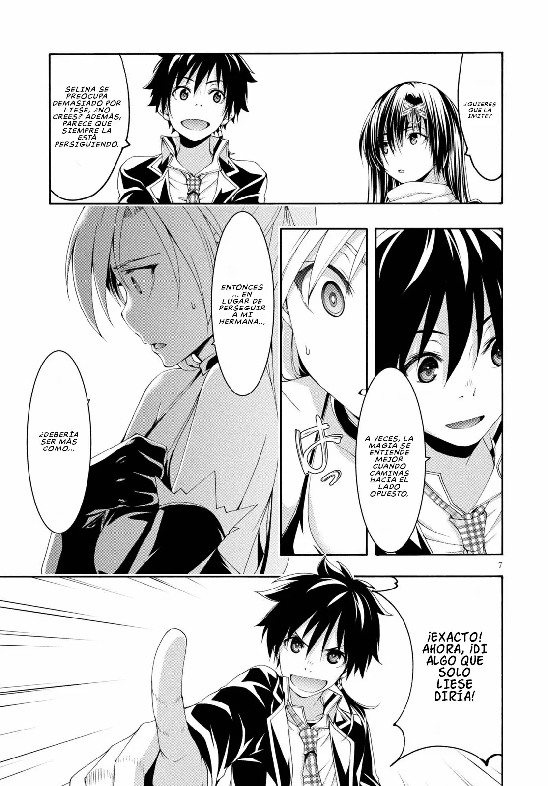 Trinity Seven capítulo 118, página 8