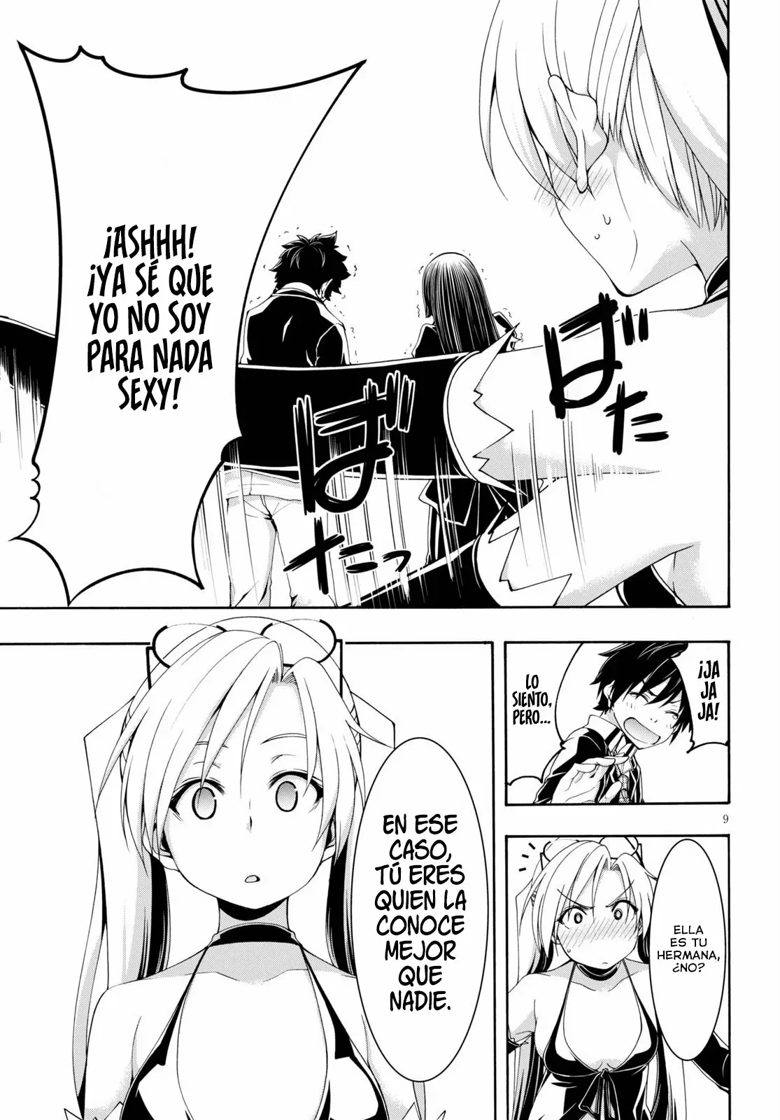 Trinity Seven capítulo 118, página 10