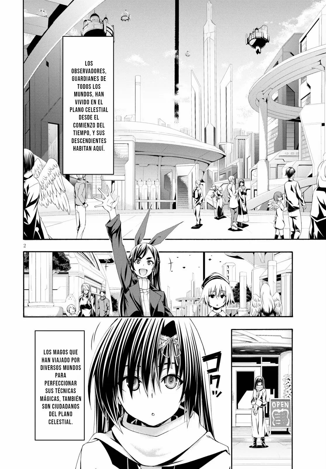 Trinity Seven capítulo 119, página 3