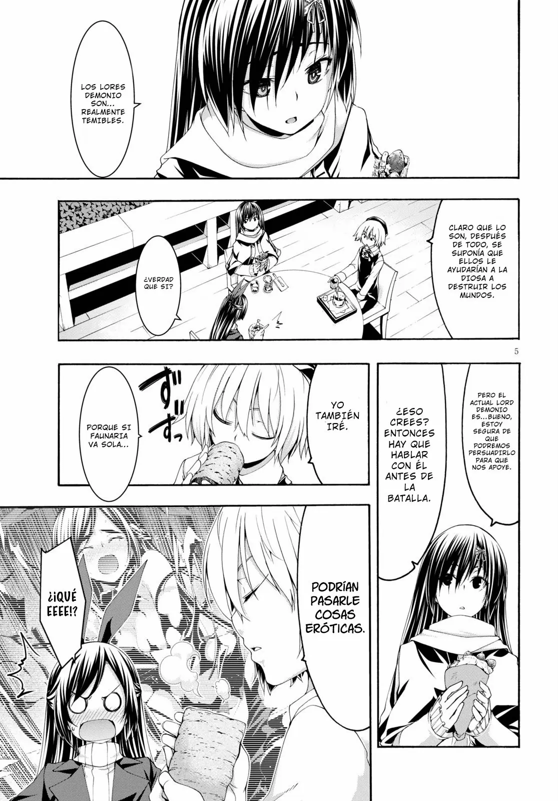 Trinity Seven capítulo 119, página 6