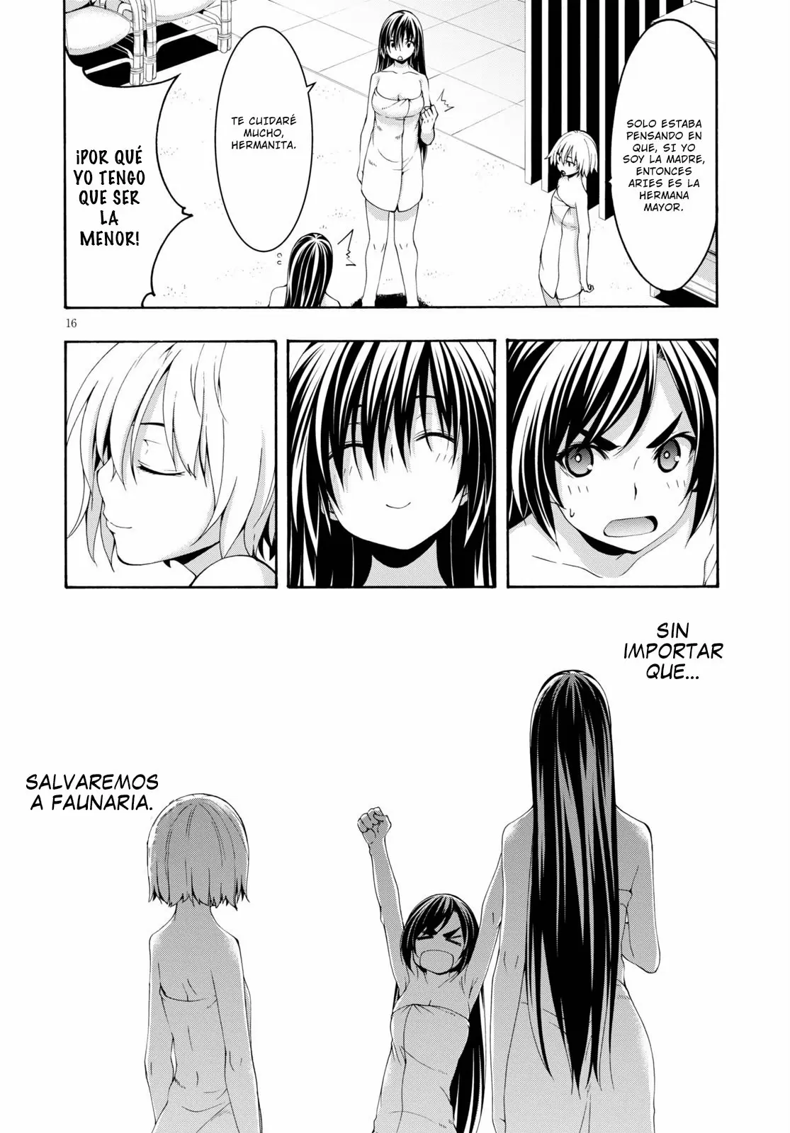Trinity Seven capítulo 119, página 17