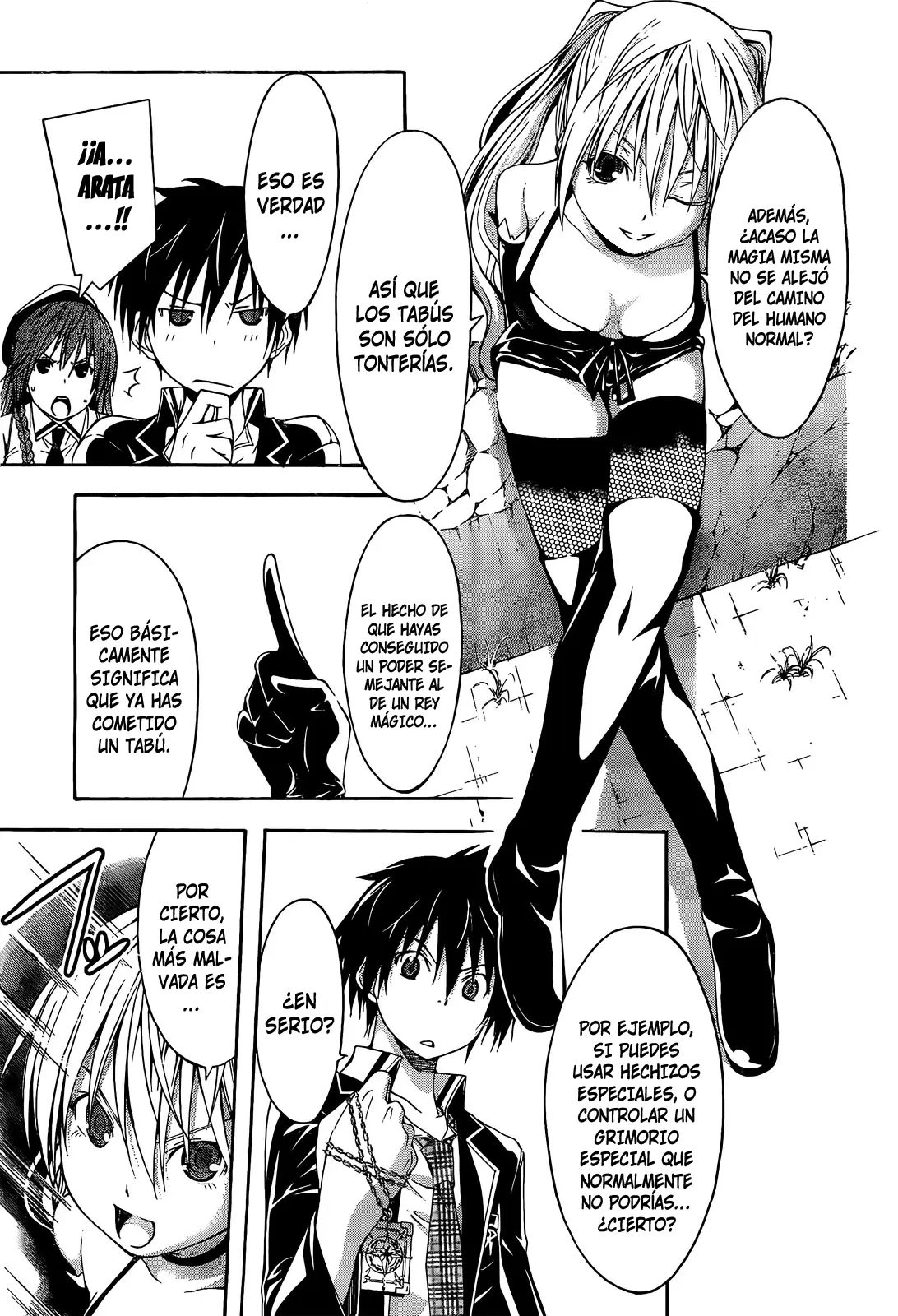 Trinity Seven capítulo 12, página 12