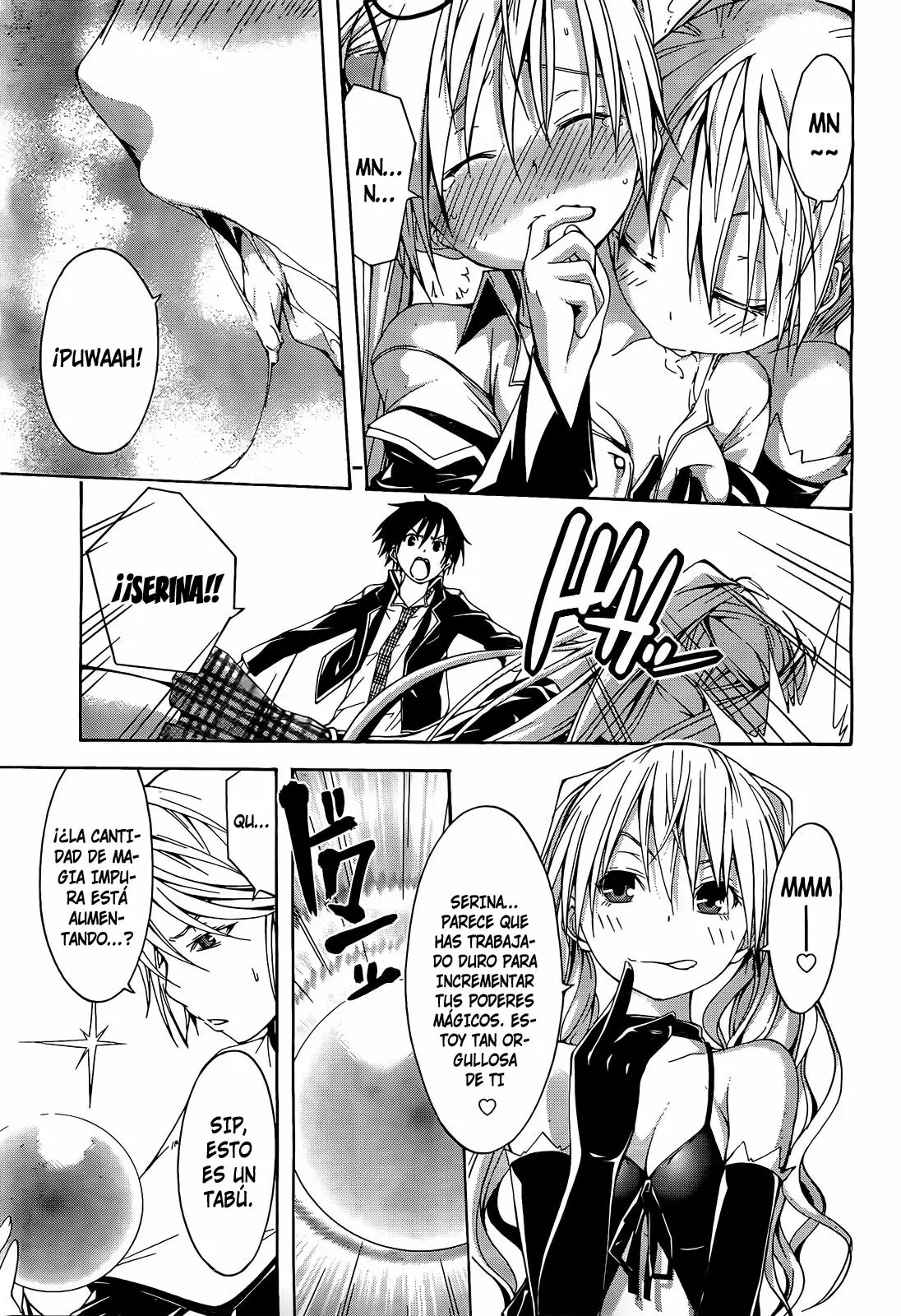 Trinity Seven capítulo 12, página 14