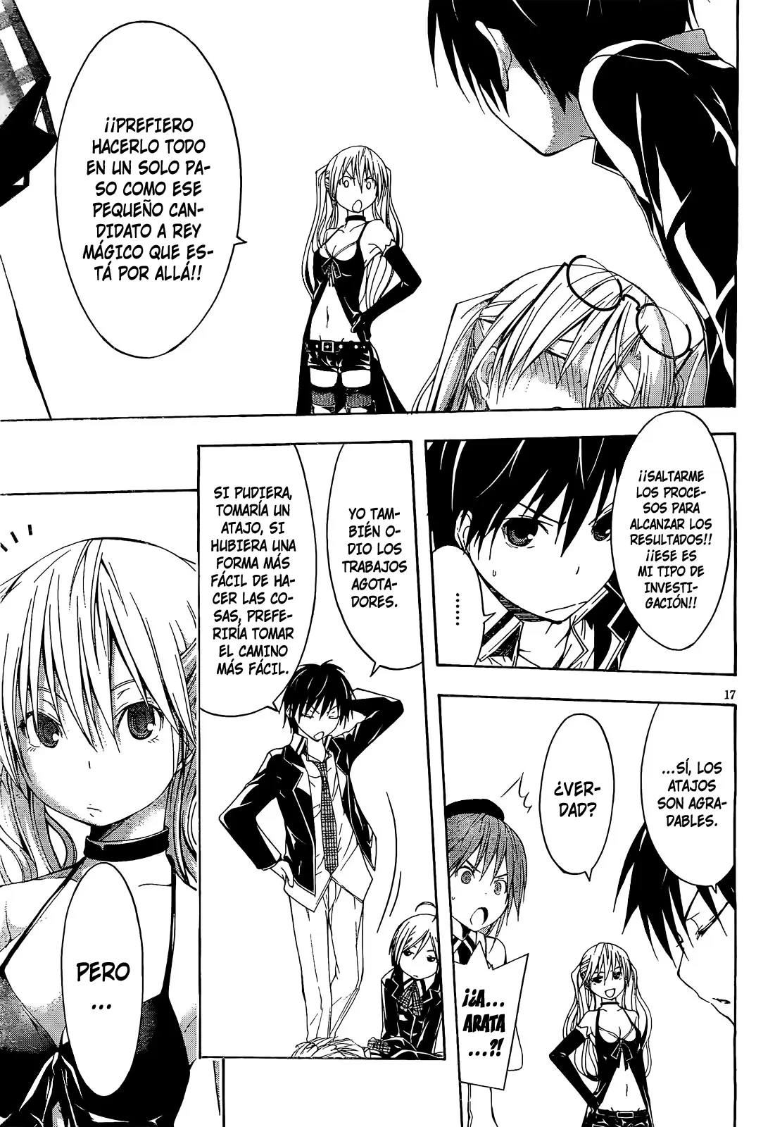 Trinity Seven capítulo 12, página 18