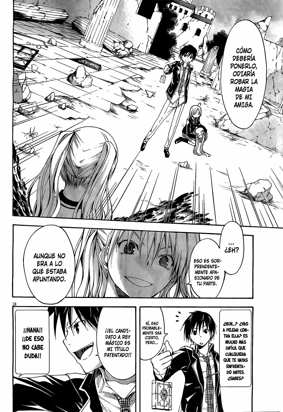 Trinity Seven capítulo 12, página 19