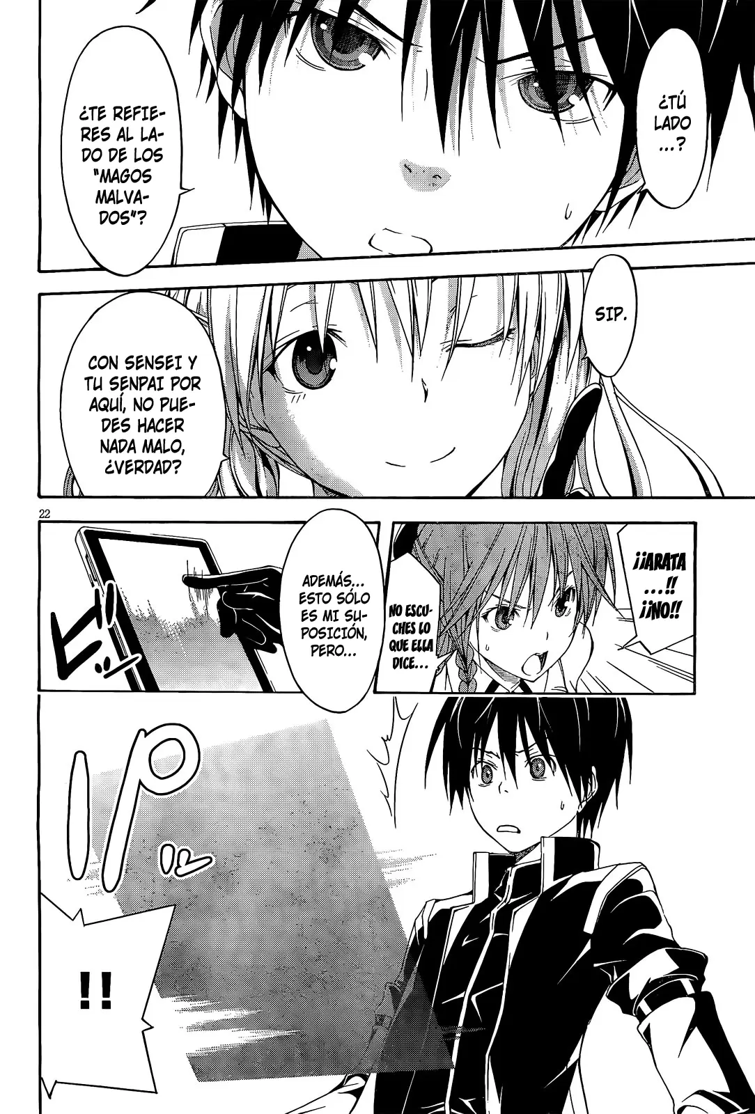 Trinity Seven capítulo 12, página 23