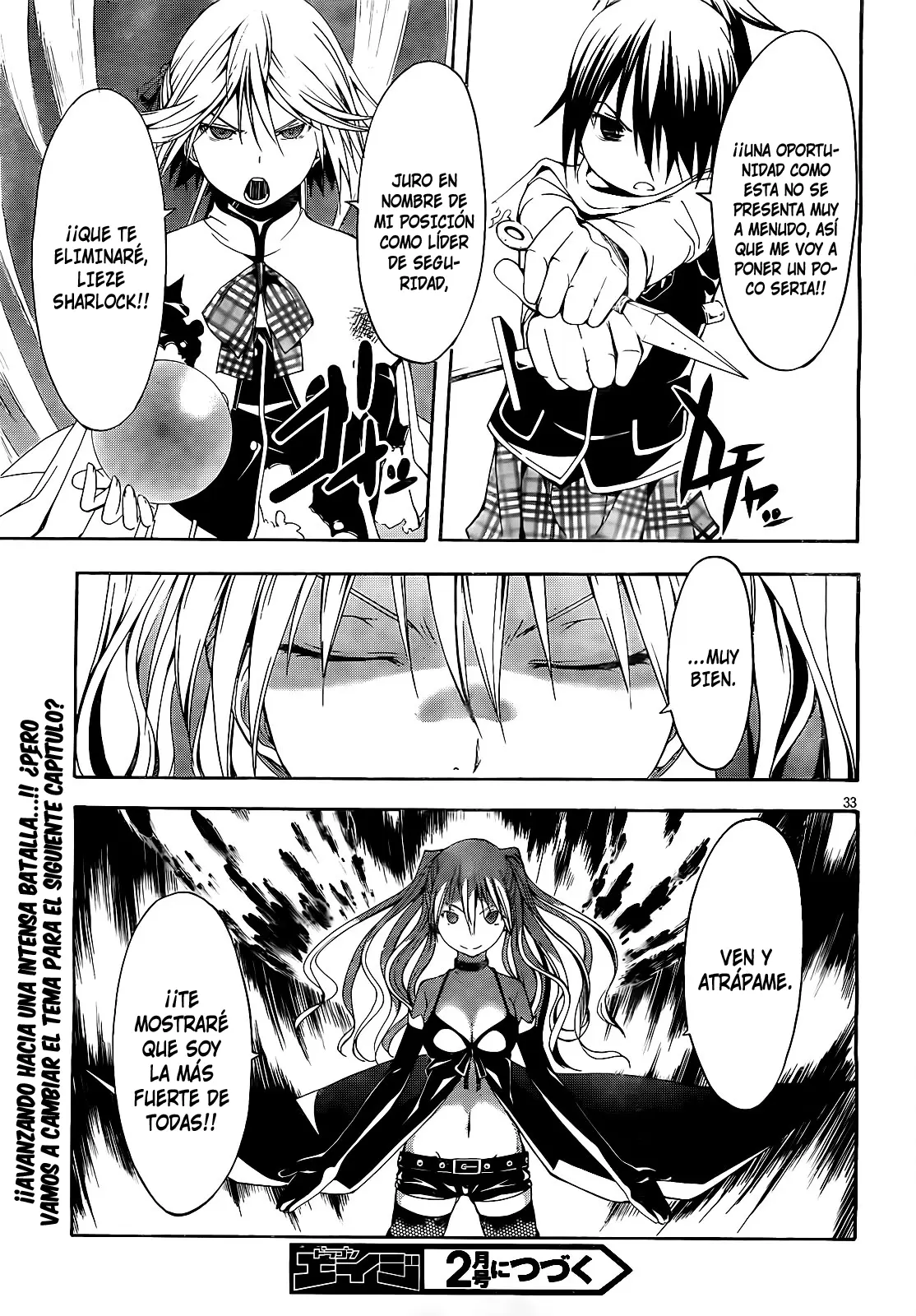 Trinity Seven capítulo 12, página 33