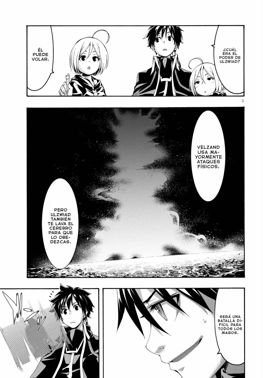Trinity Seven capítulo 120, página 4