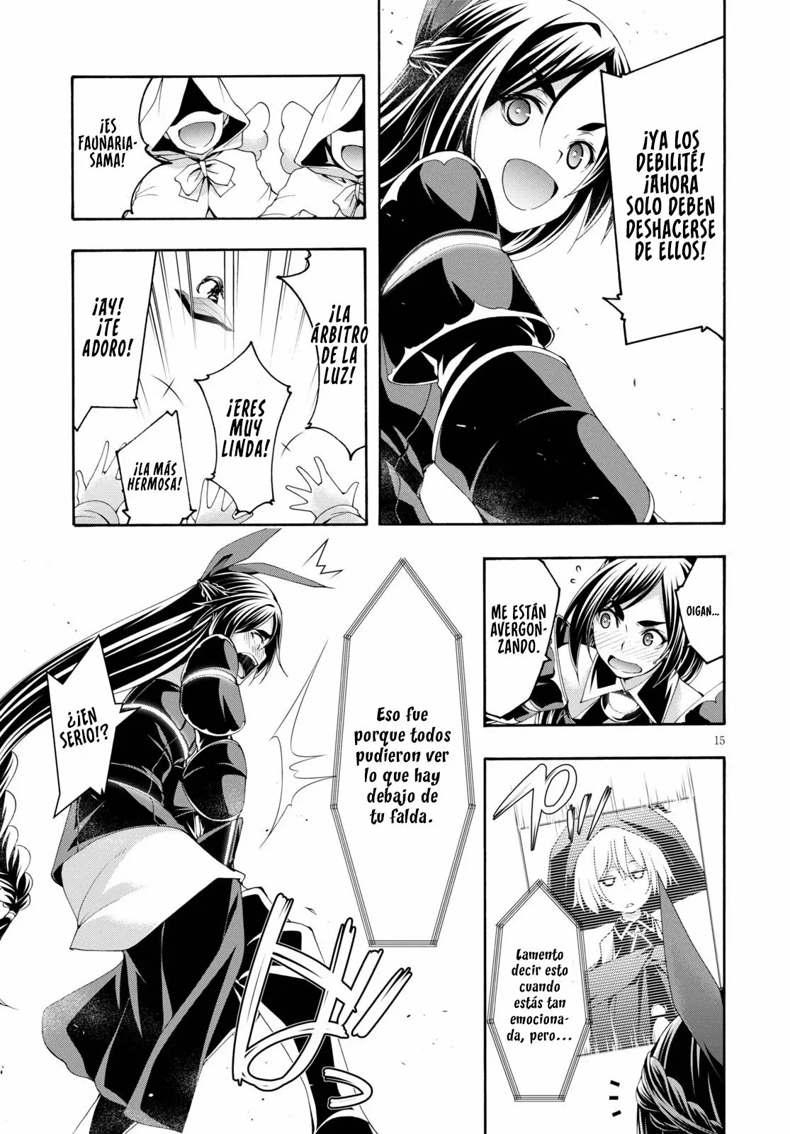 Trinity Seven capítulo 120, página 15