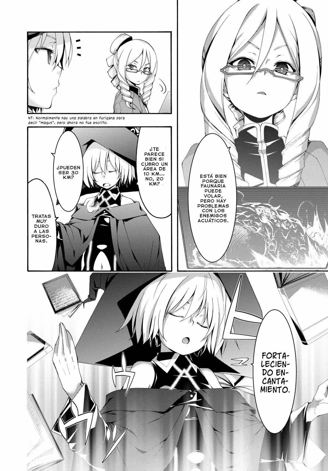 Trinity Seven capítulo 120, página 18