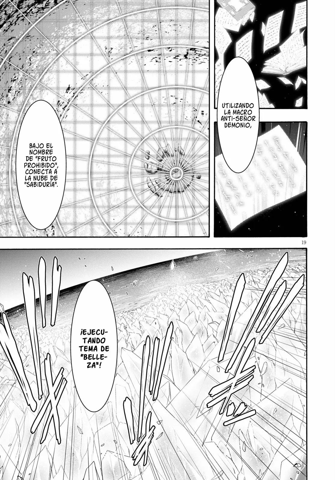 Trinity Seven capítulo 120, página 19