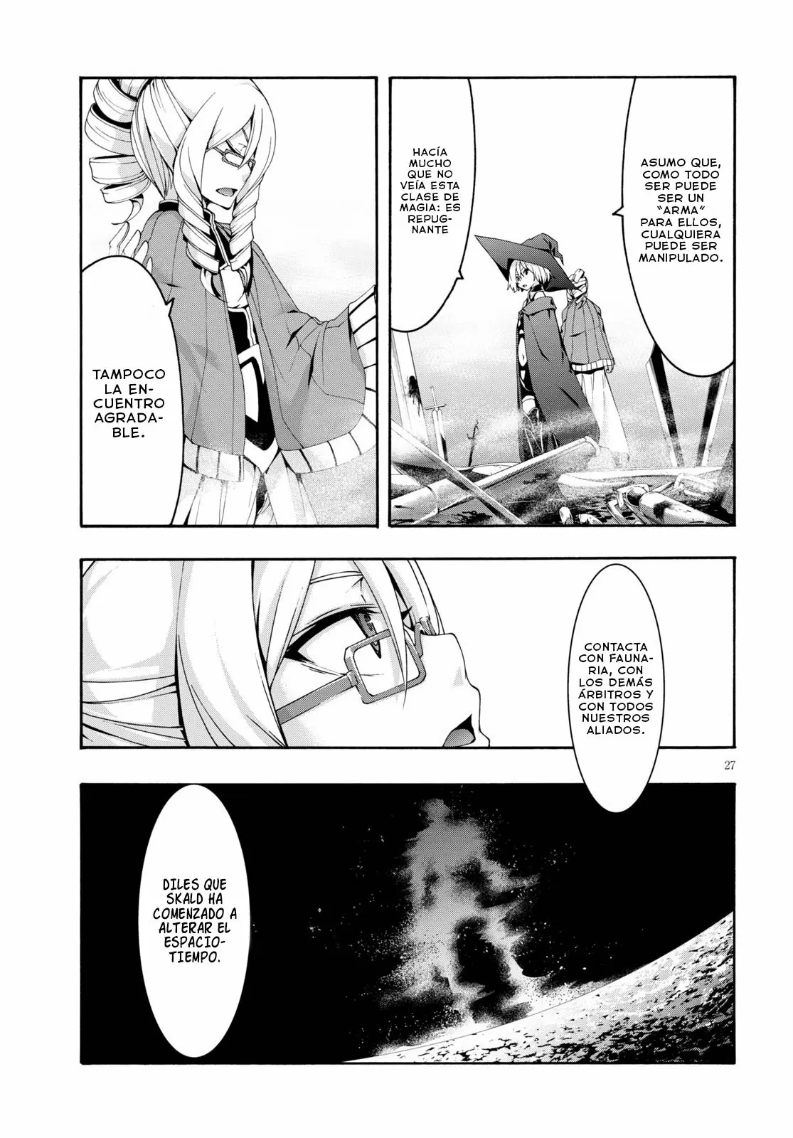 Trinity Seven capítulo 120, página 26