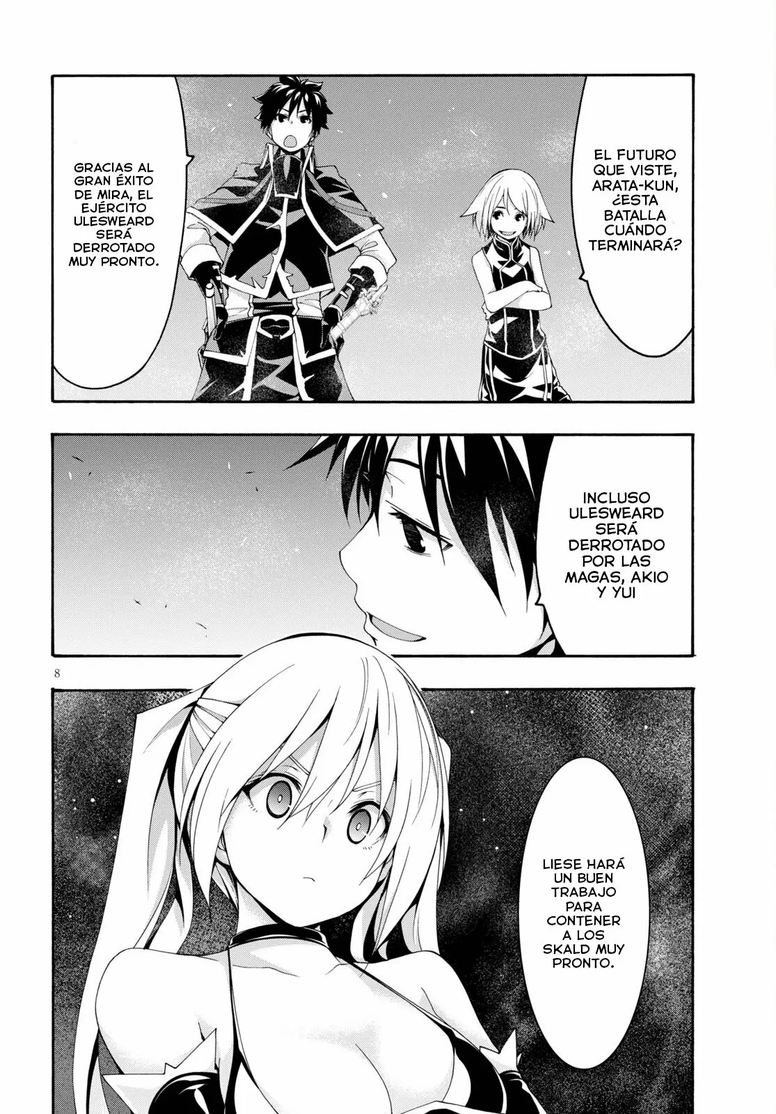 Trinity Seven capítulo 121, página 10