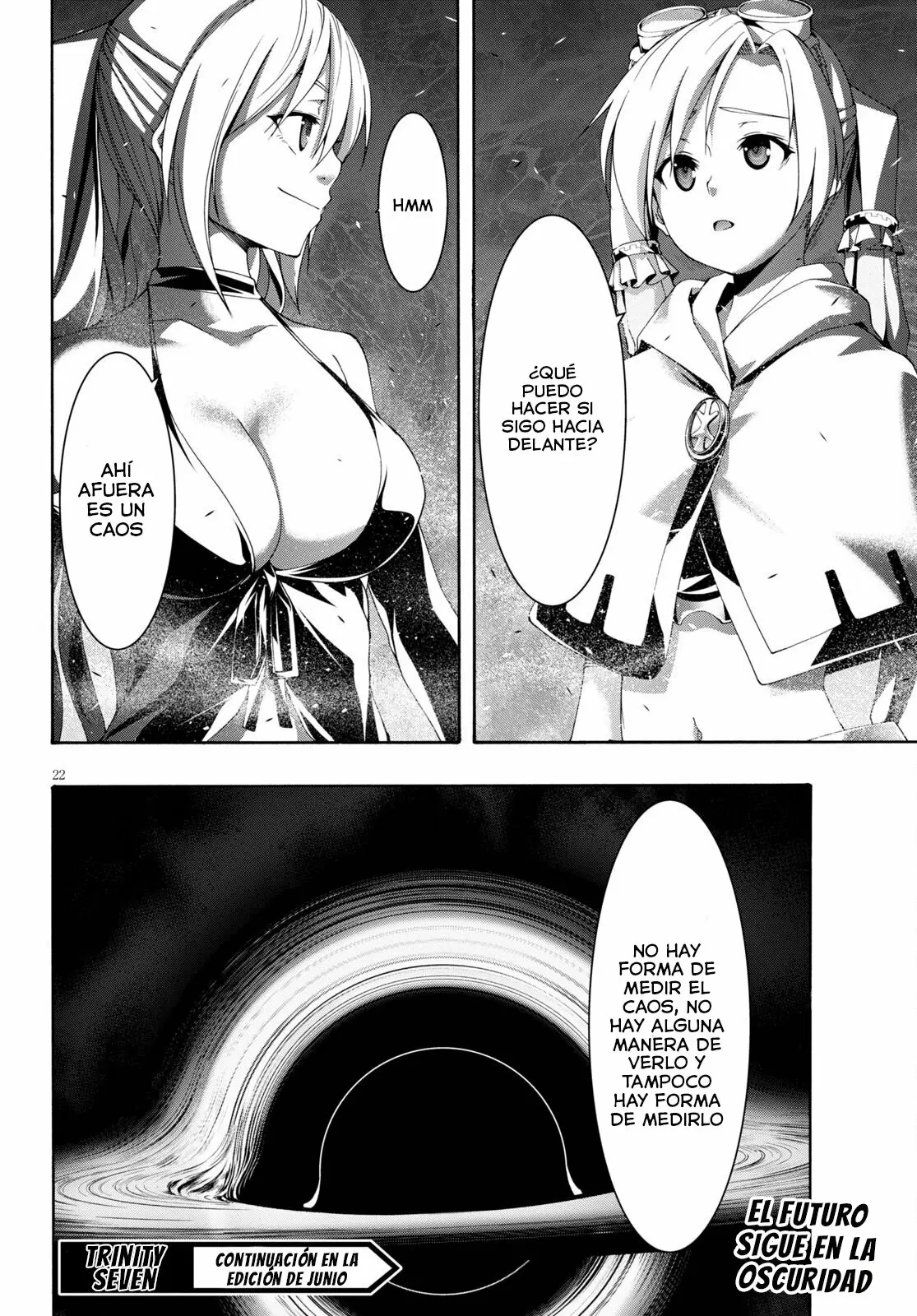 Trinity Seven capítulo 121, página 24