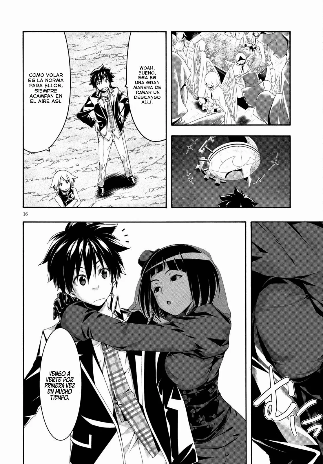 Trinity Seven capítulo 122, página 17