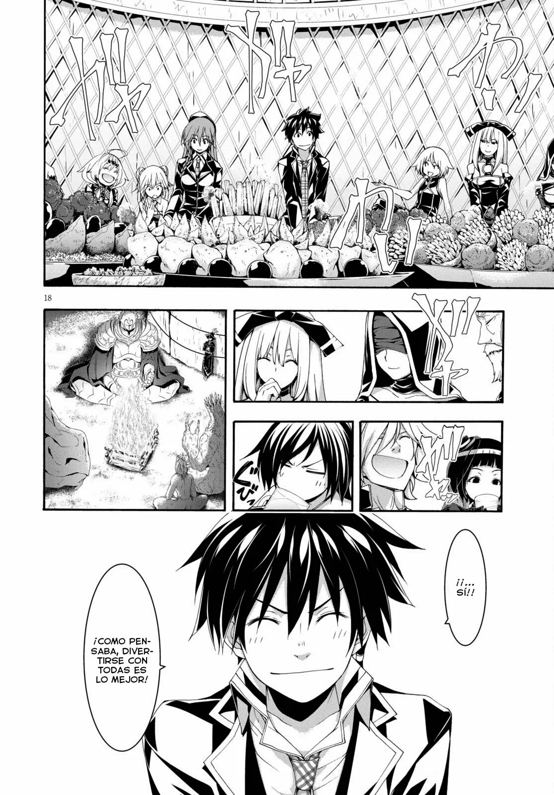 Trinity Seven capítulo 122, página 19