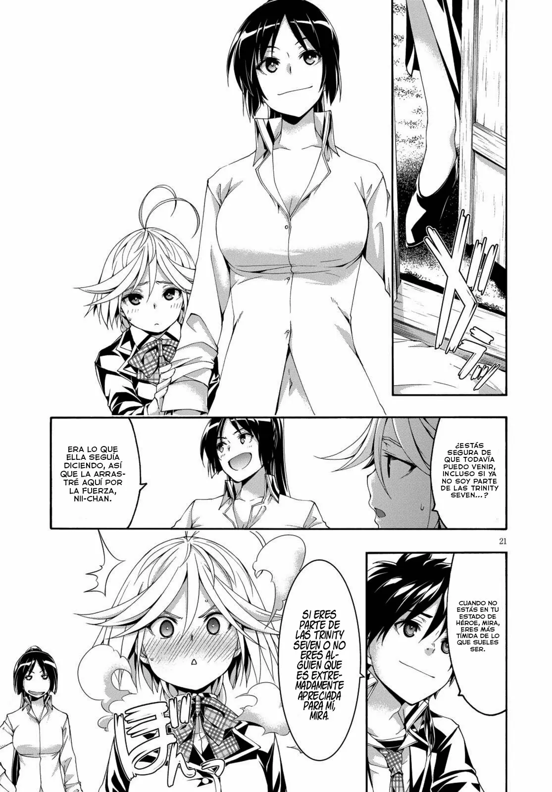 Trinity Seven capítulo 122, página 22