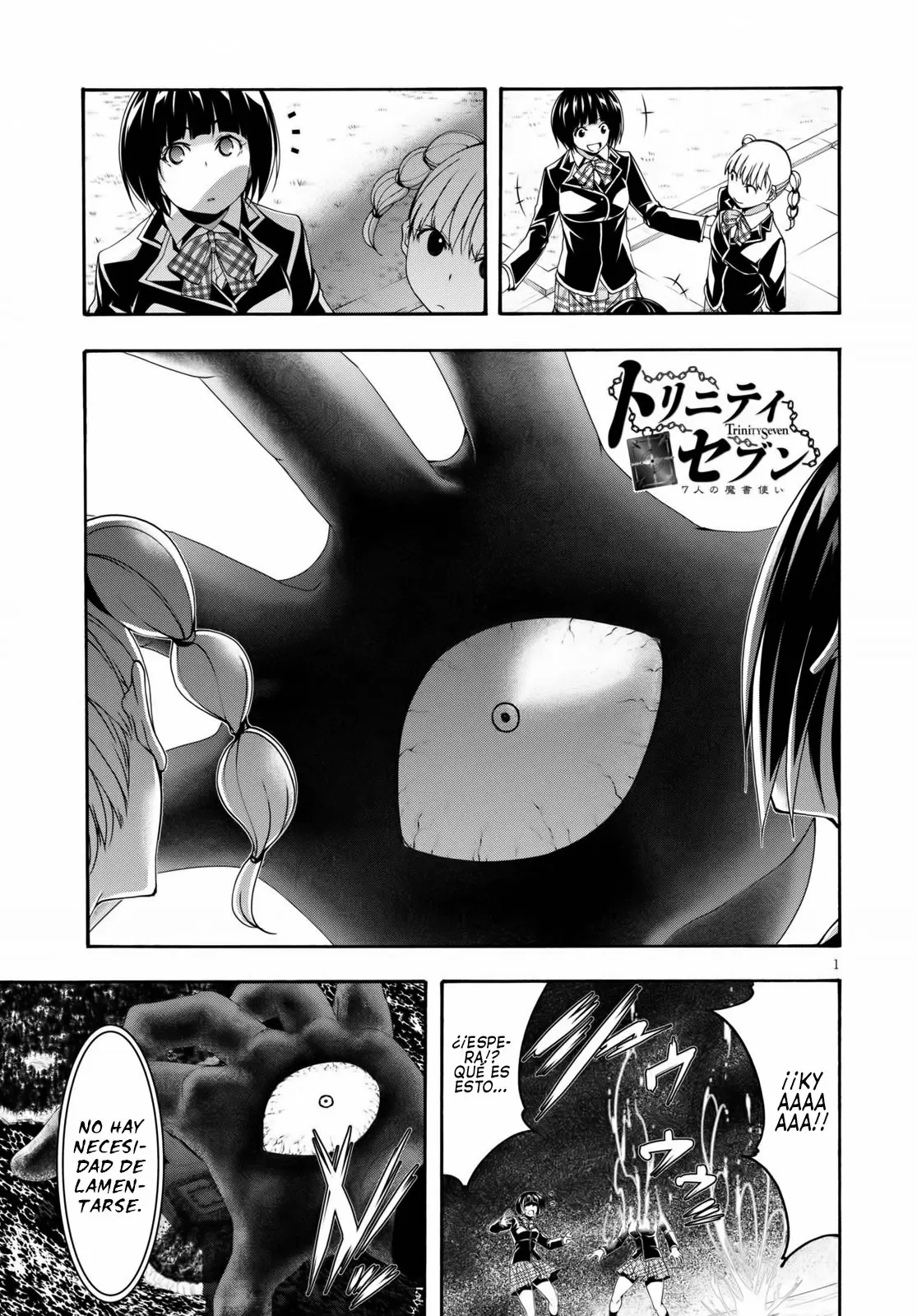 Trinity Seven capítulo 123, página 2