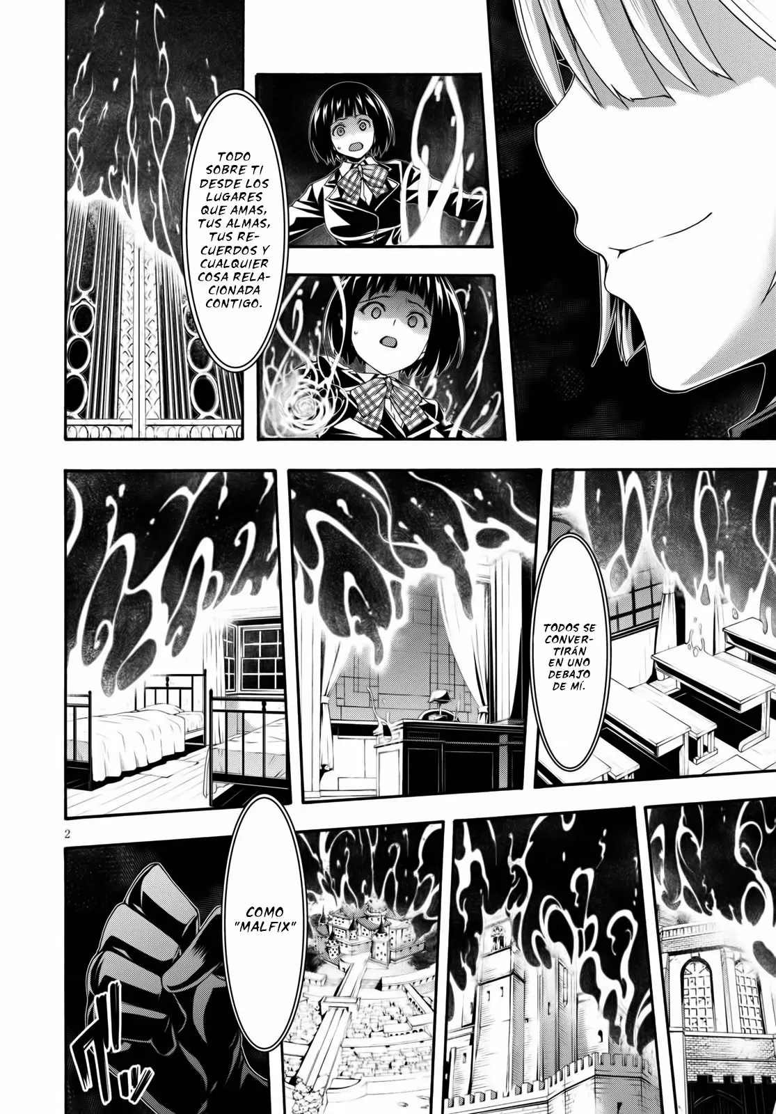Trinity Seven capítulo 123, página 3